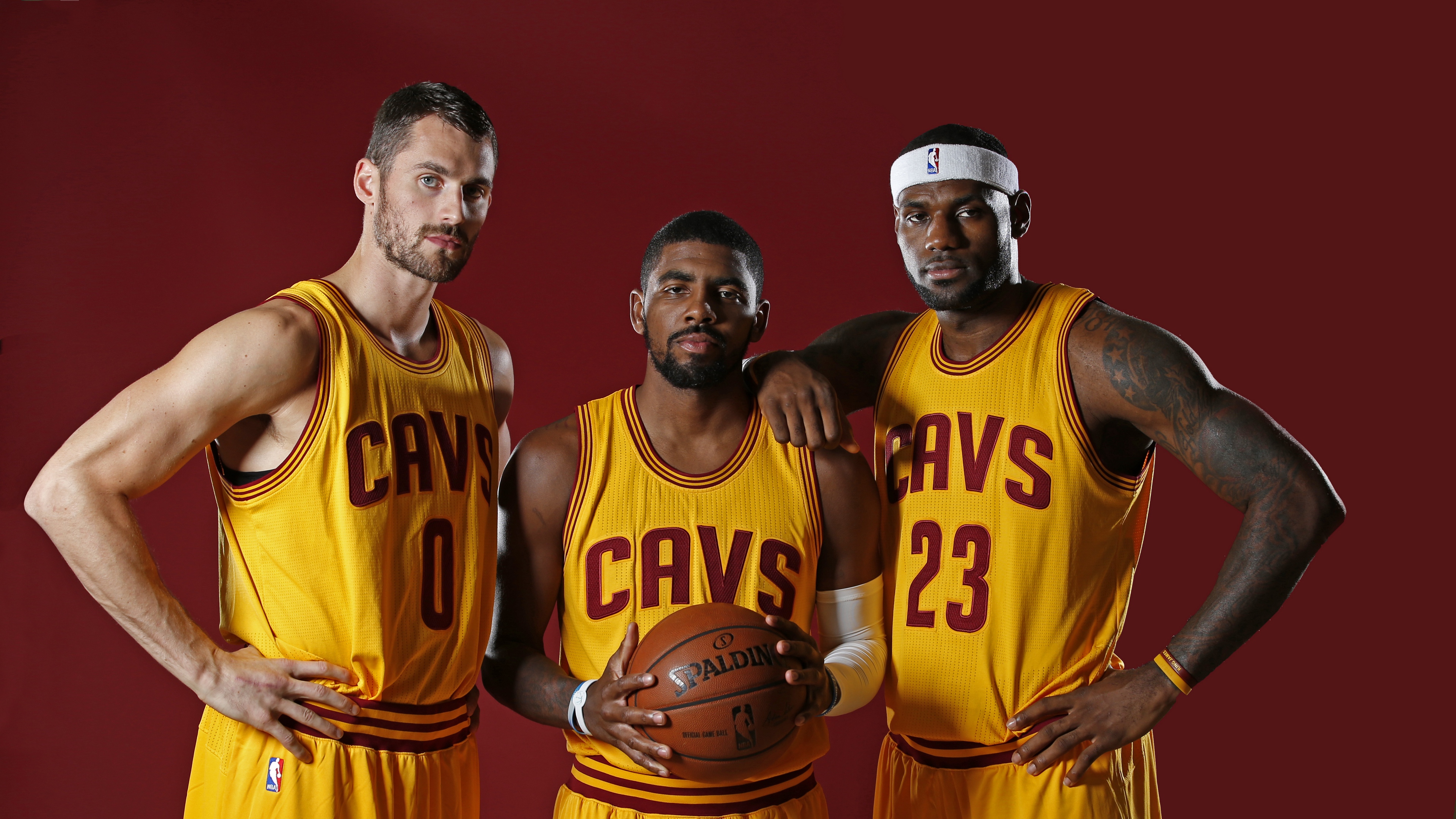 Wallpaper Cleveland Cavaliers, Kyrie Irving, Kevin - Lebron Kyrie Kevin Love - HD Wallpaper 