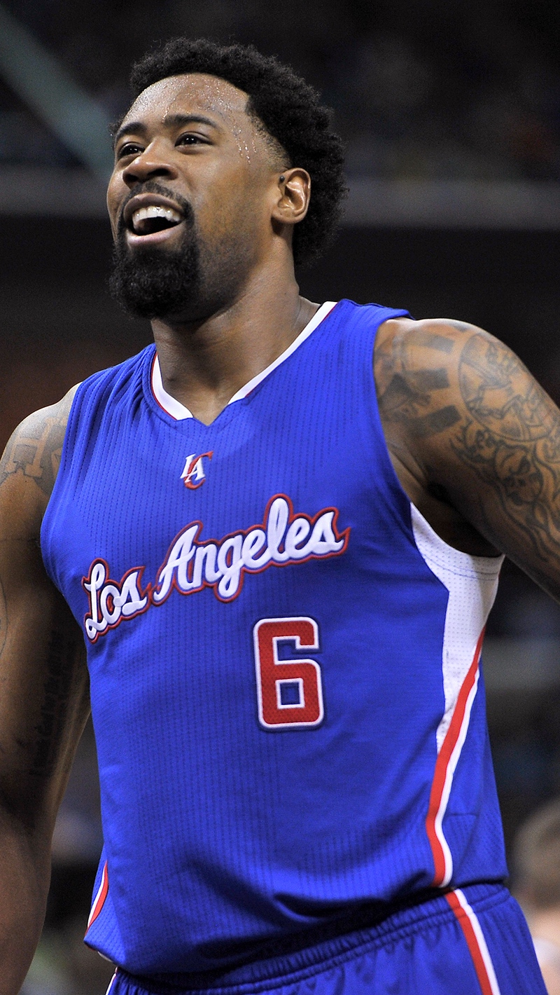 Wallpaper Deandre Jordan, Los Angeles Clippers, Nba - Los Angeles