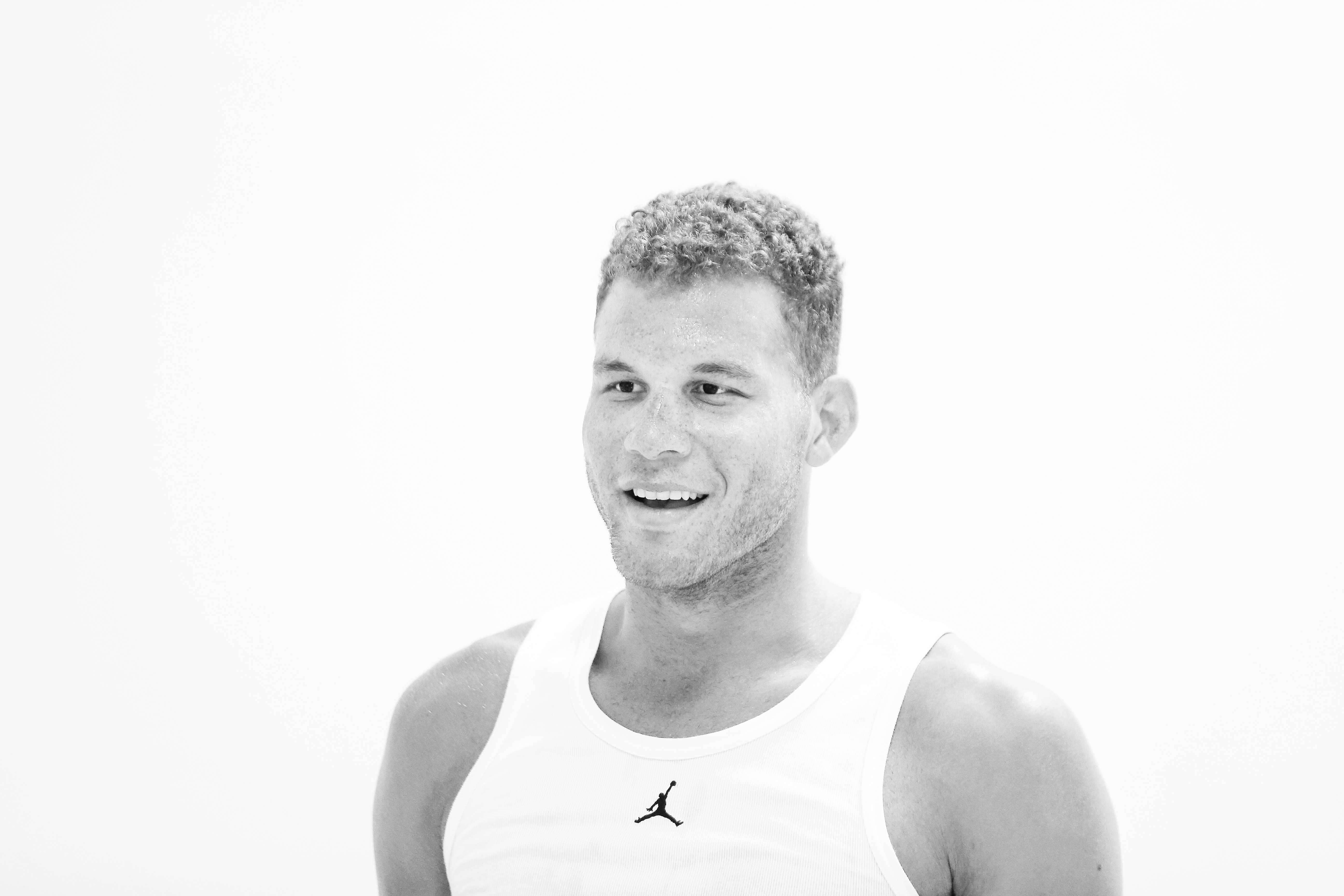 Blake Griffin Black And White - HD Wallpaper 