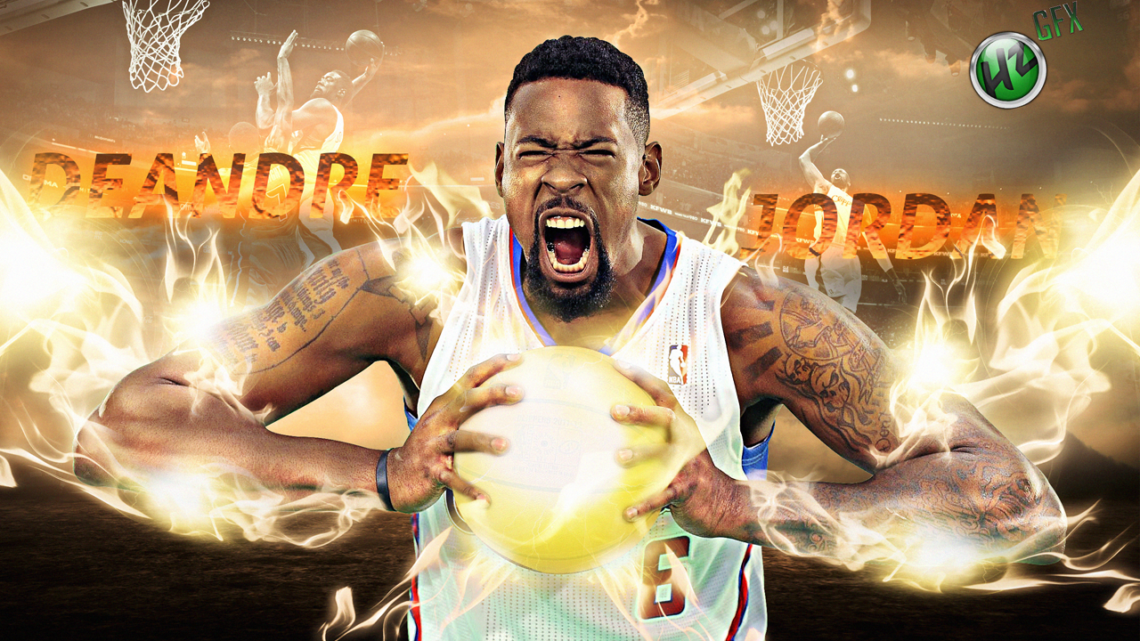 Cool Pics Of Deandre Jordan - HD Wallpaper 