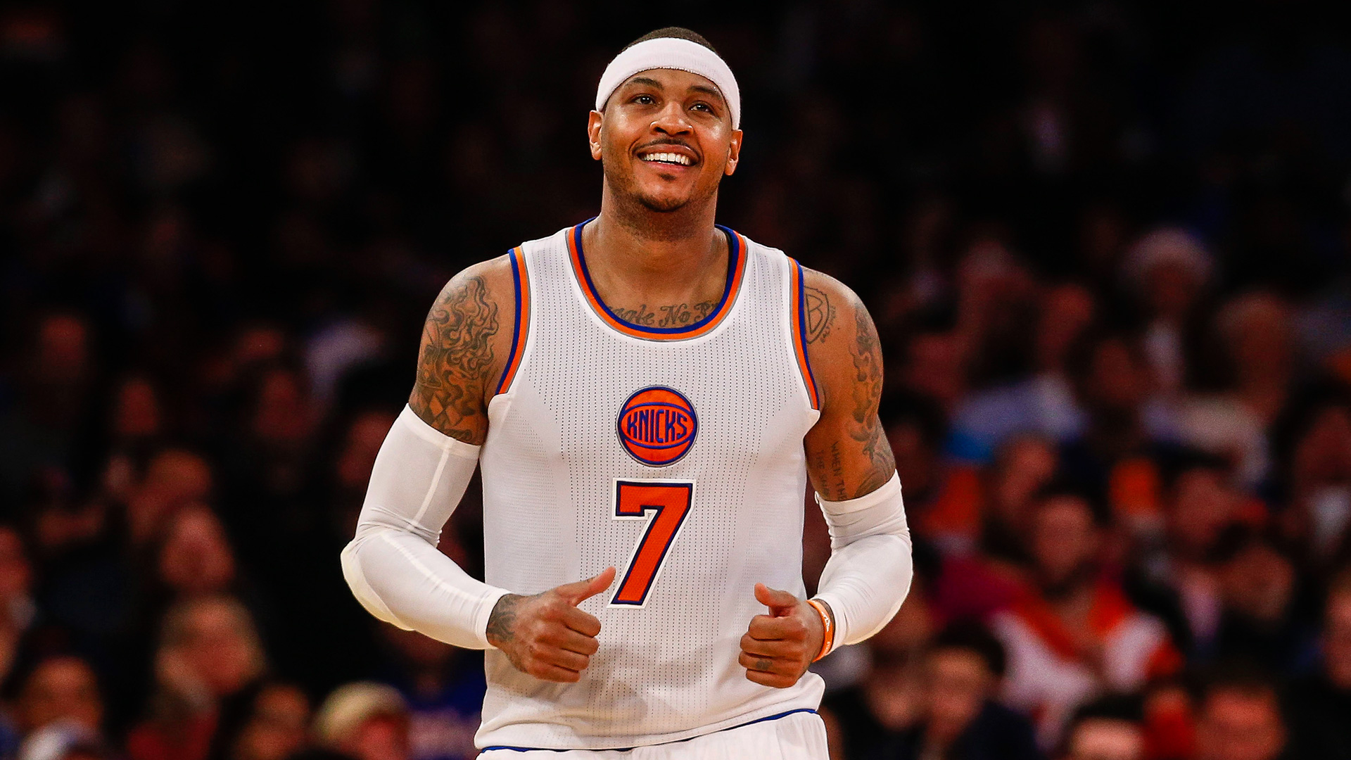 Carmelo Anthony Knicks Hd - HD Wallpaper 