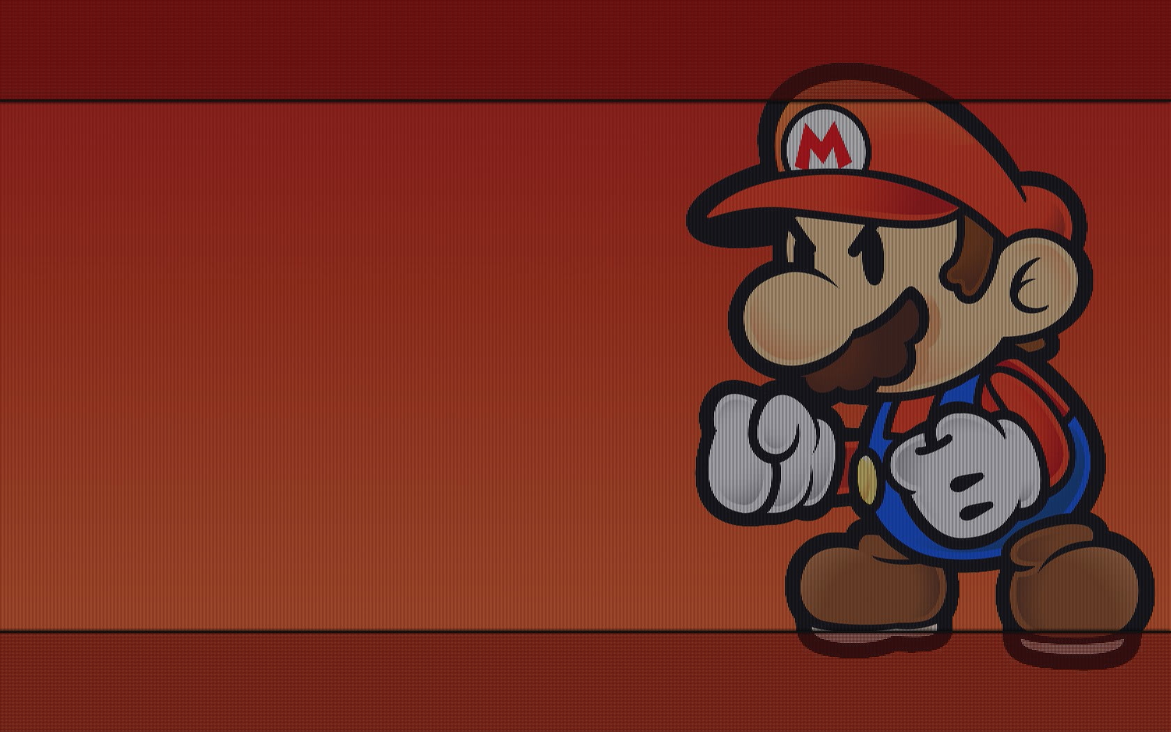 Paper Mario - HD Wallpaper 