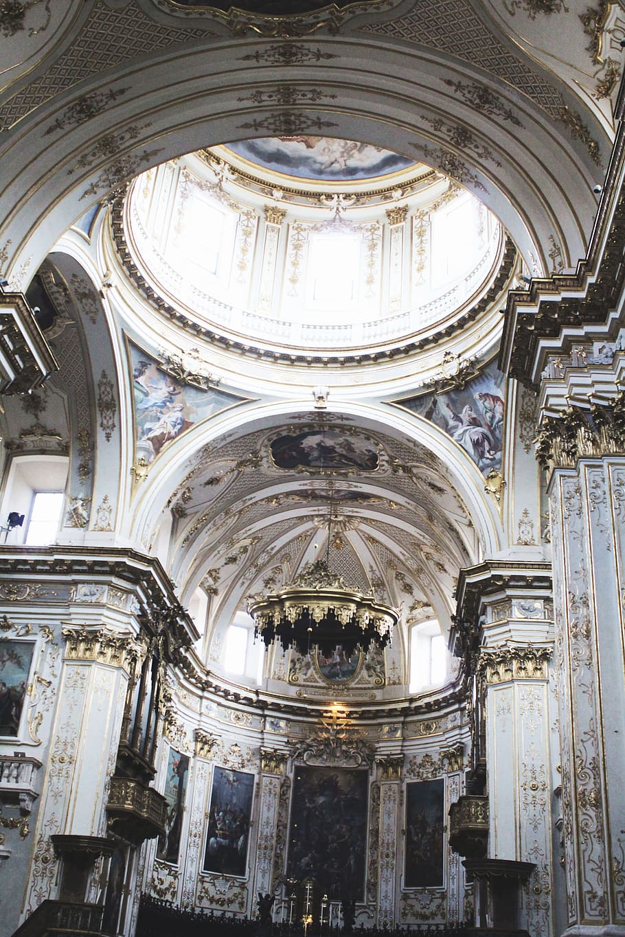 Italy, Bergamo, Catolic, Catolico, Church, Architecture, - Interior De Igrejas Catolicas Hd - HD Wallpaper 