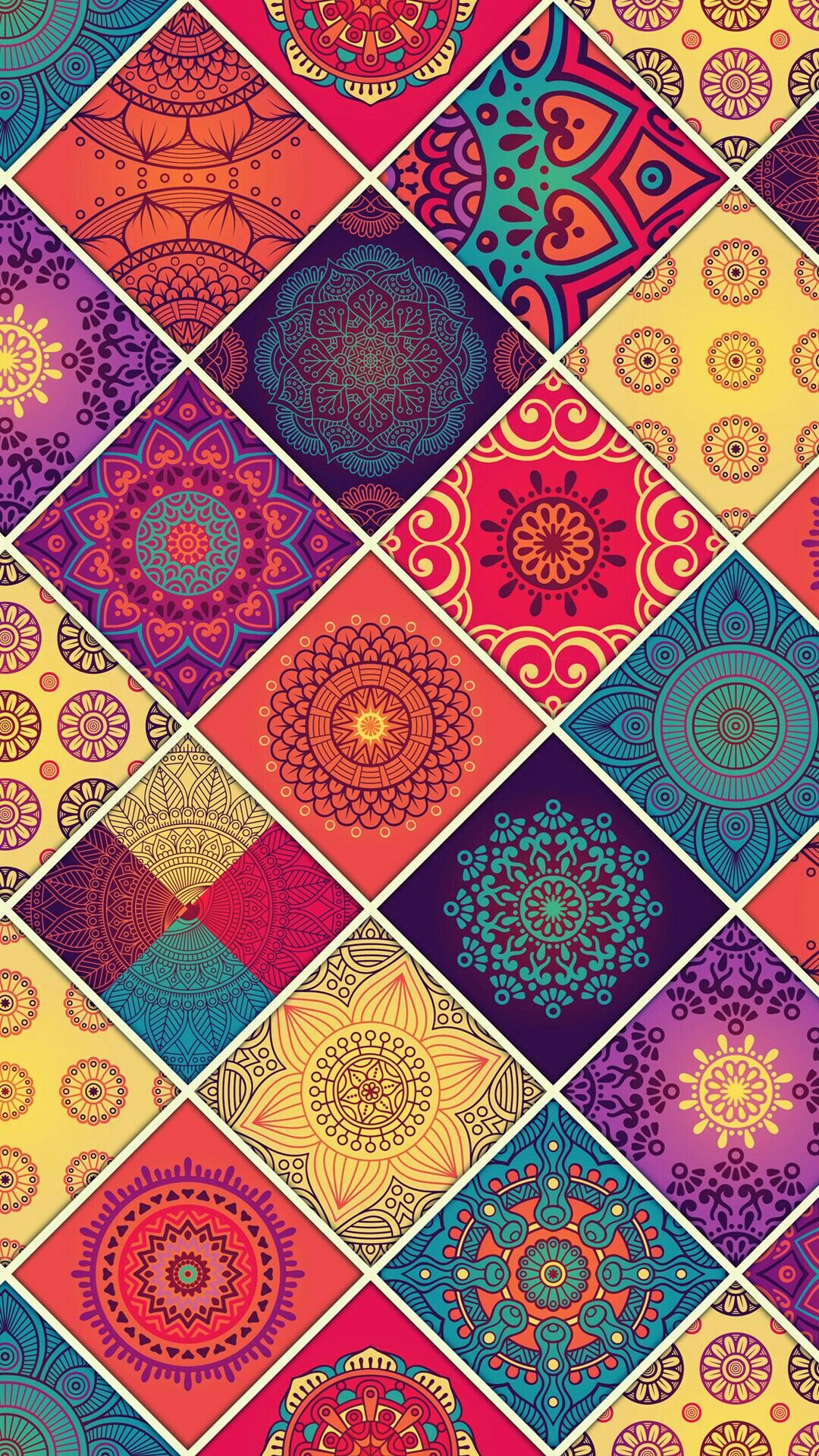 Mandala Iphone Backgrounds - HD Wallpaper 