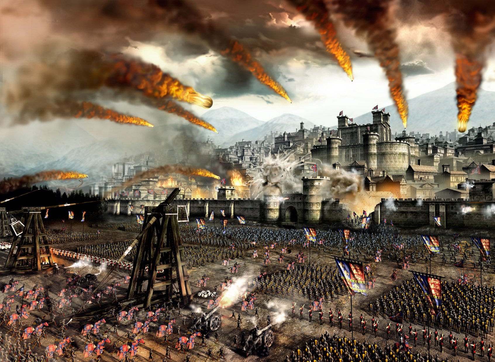 Medieval Total War Hd Wallpapers Backgrounds - Medieval 2 Total War - HD Wallpaper 