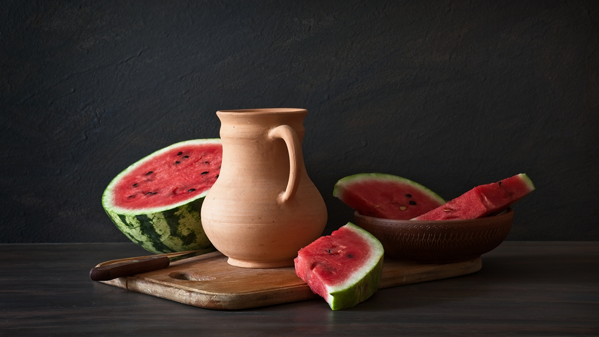 Food Photography Watermelon - HD Wallpaper 