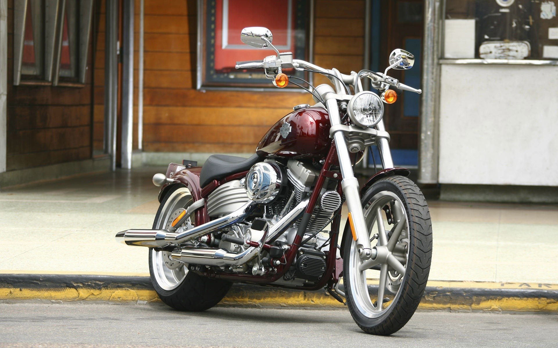 Motorcycles Vehicle Bike Wheel Transportation System - Harley Davidson Wallpapers Moto - HD Wallpaper 