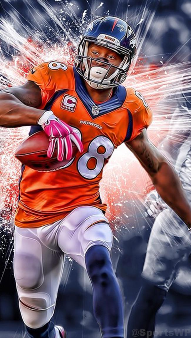 Demaryius Thomas Wallpaper Iphone - 650x1150 Wallpaper - teahub.io