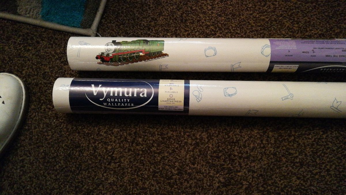 Thomas Tank Vymura Wallpaper 2 Rolls, High Quality - Self-help Book - HD Wallpaper 