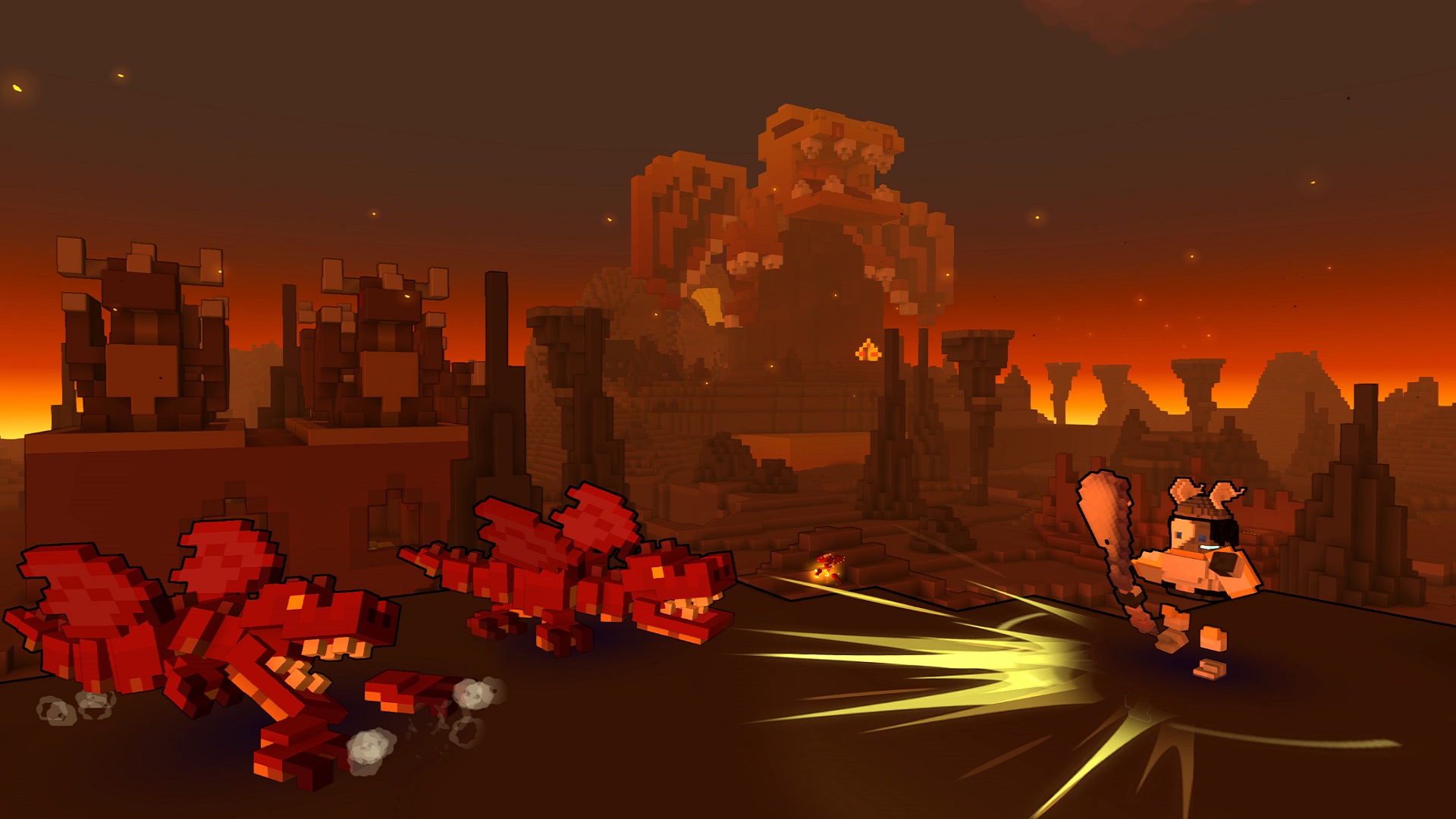 Trove Red Dragon - HD Wallpaper 