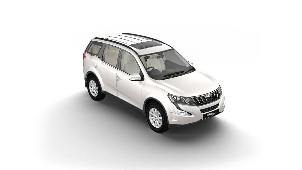 Mahindra Xuv500 [2015-2018] Pearl White Colour - Xuv 500 White Colour - HD Wallpaper 