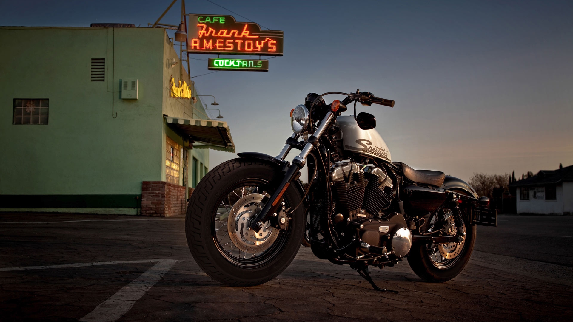 Harley Davidson Sportster Desktop - HD Wallpaper 