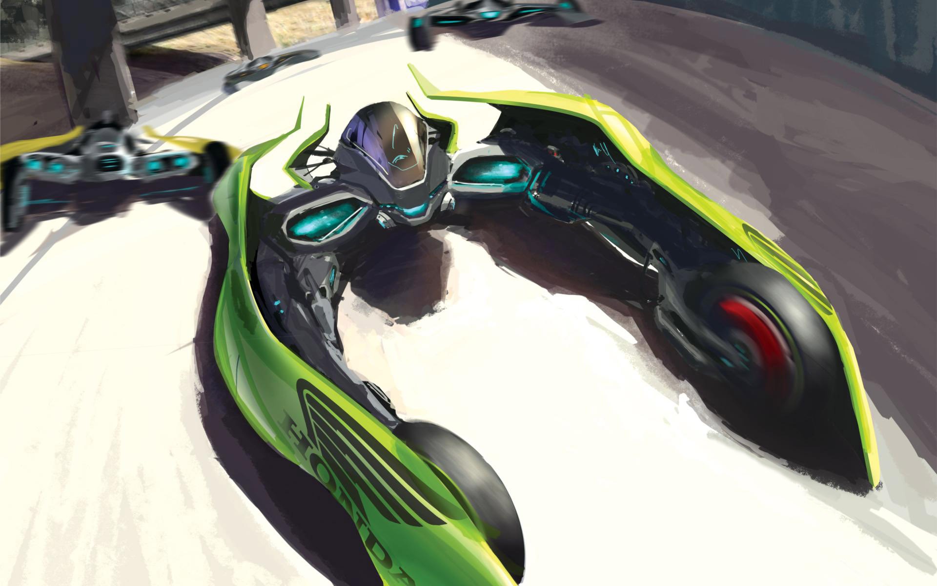 Ретро концепты автомобилей. Вещи будущего. Вещи в будущем. 7. Тойота беспилотник.