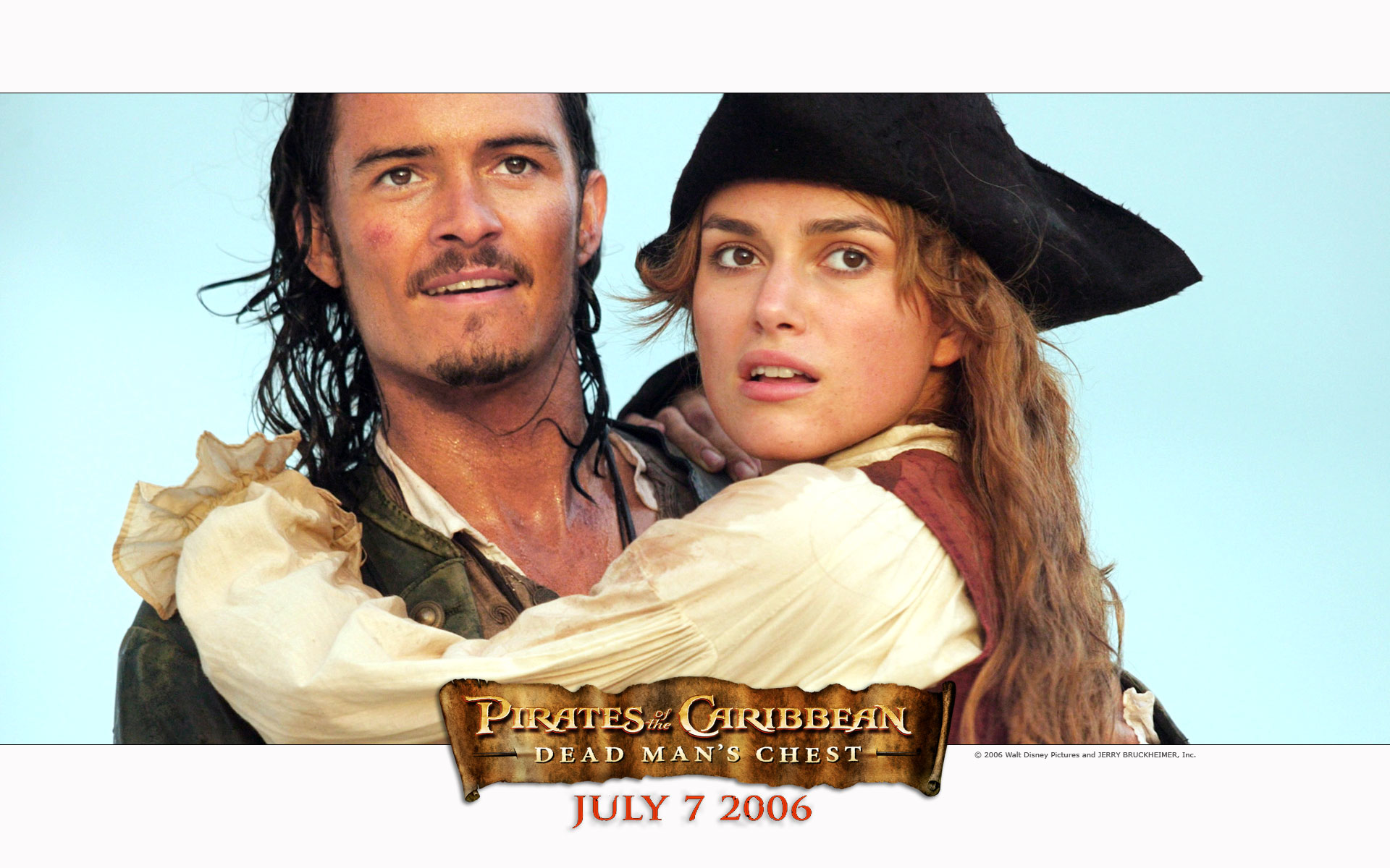 Pirates Of The Caribbean Couple - HD Wallpaper 