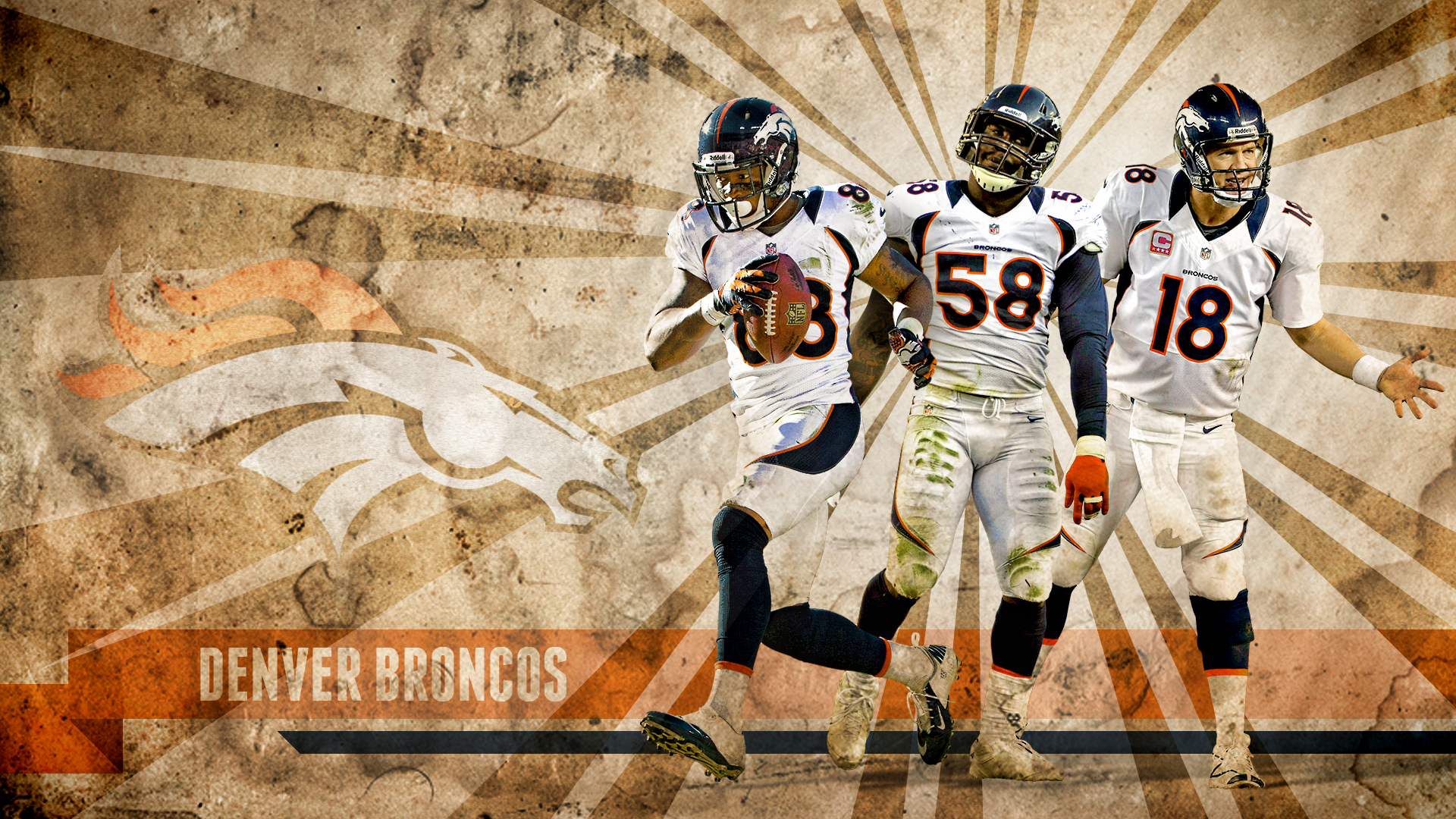 Denver Broncos Demaryius Thomas Wallpaper Images & - Von Miller And Demaryius Thomas - HD Wallpaper 