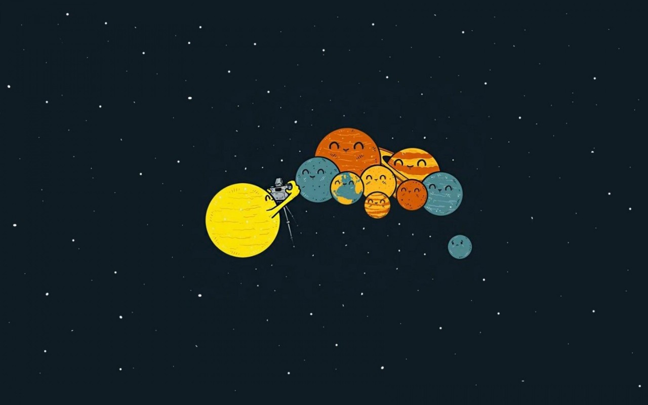 Planets Family Photo Wallpapers - Planet Art - HD Wallpaper 