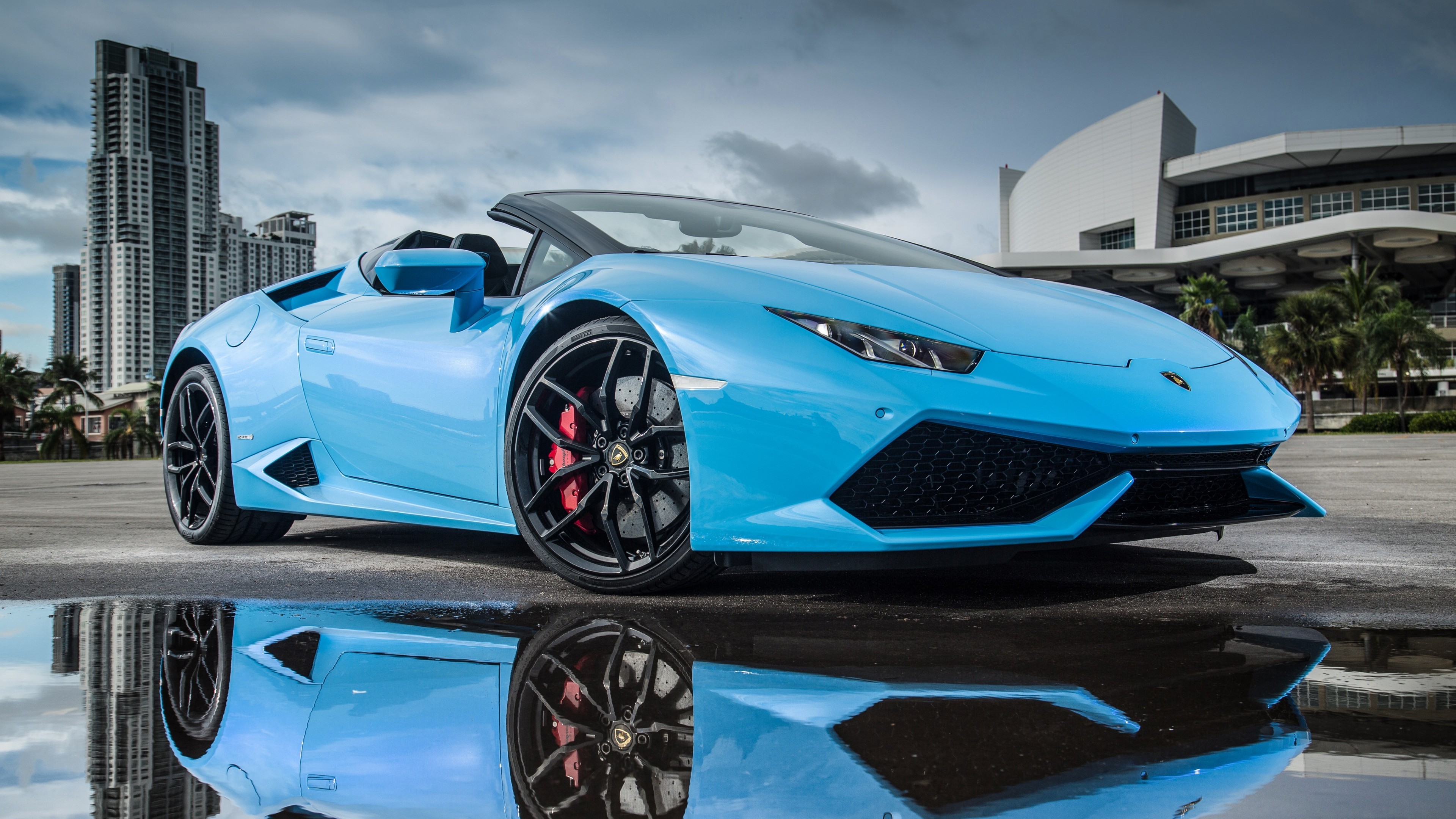 3840x2160, Wallpapersite - Lamborghini Huracan Spyder Hd - HD Wallpaper 