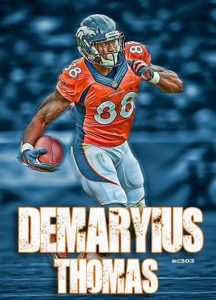 Demaryius Thomas Broncos Galaxy - HD Wallpaper 