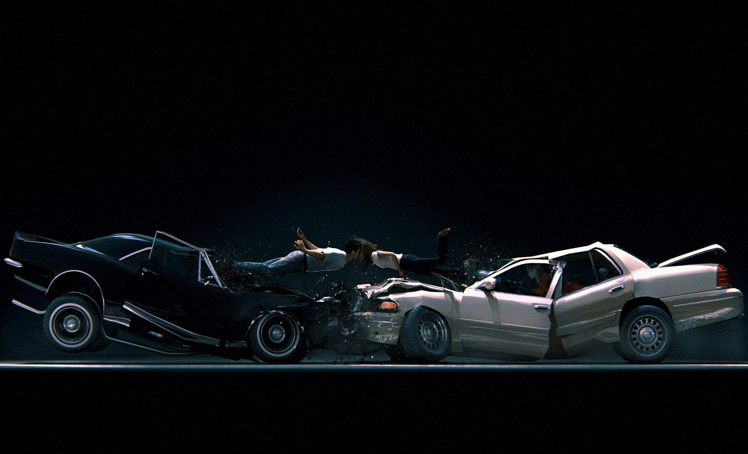 Car Crash Wallpaper - Sudden Death Islamic Quotes - HD Wallpaper 