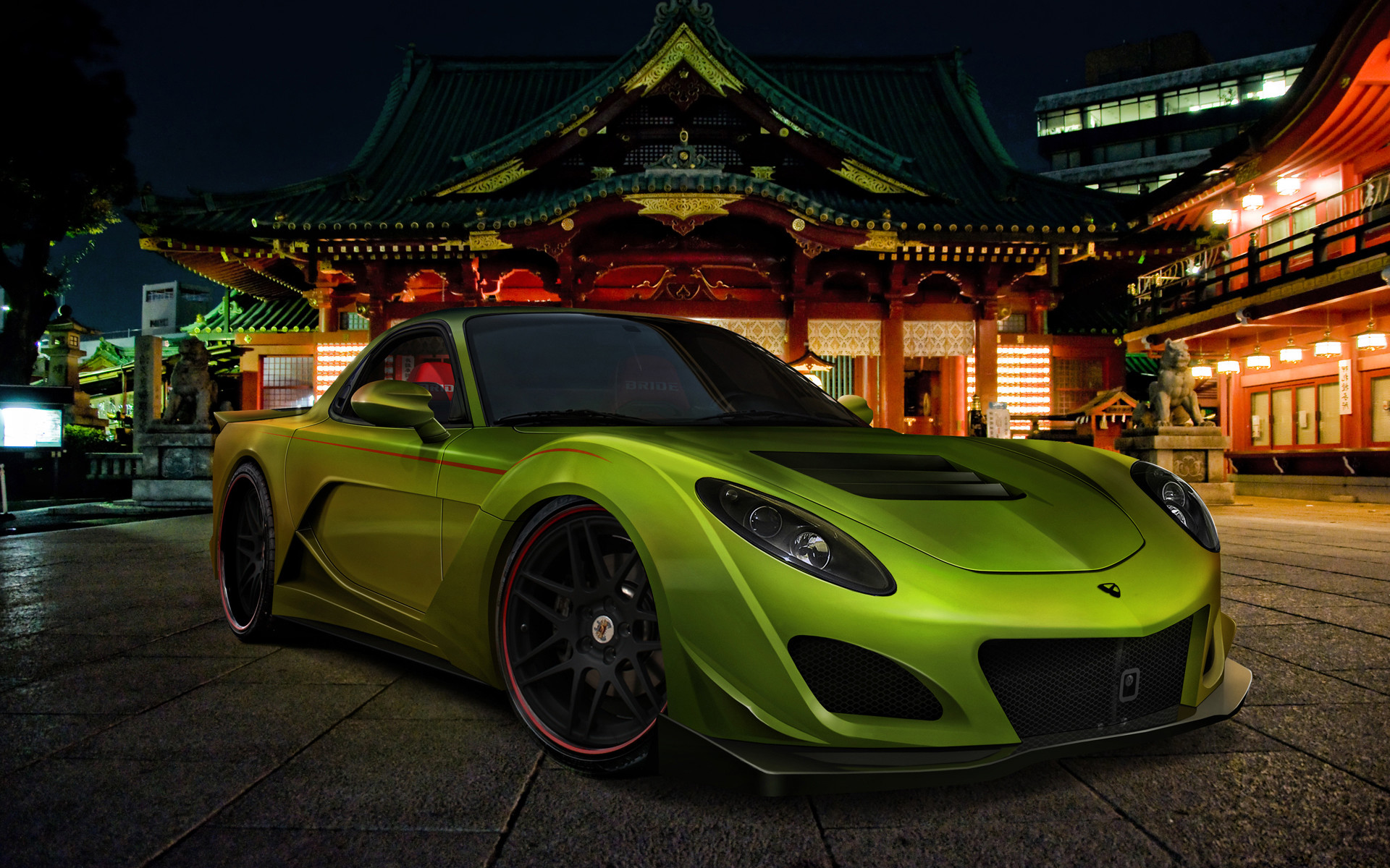 Desktop Awesome Car Wallpapers Hd Download 
 Data Src - Re Amemiya Genki 7 - HD Wallpaper 