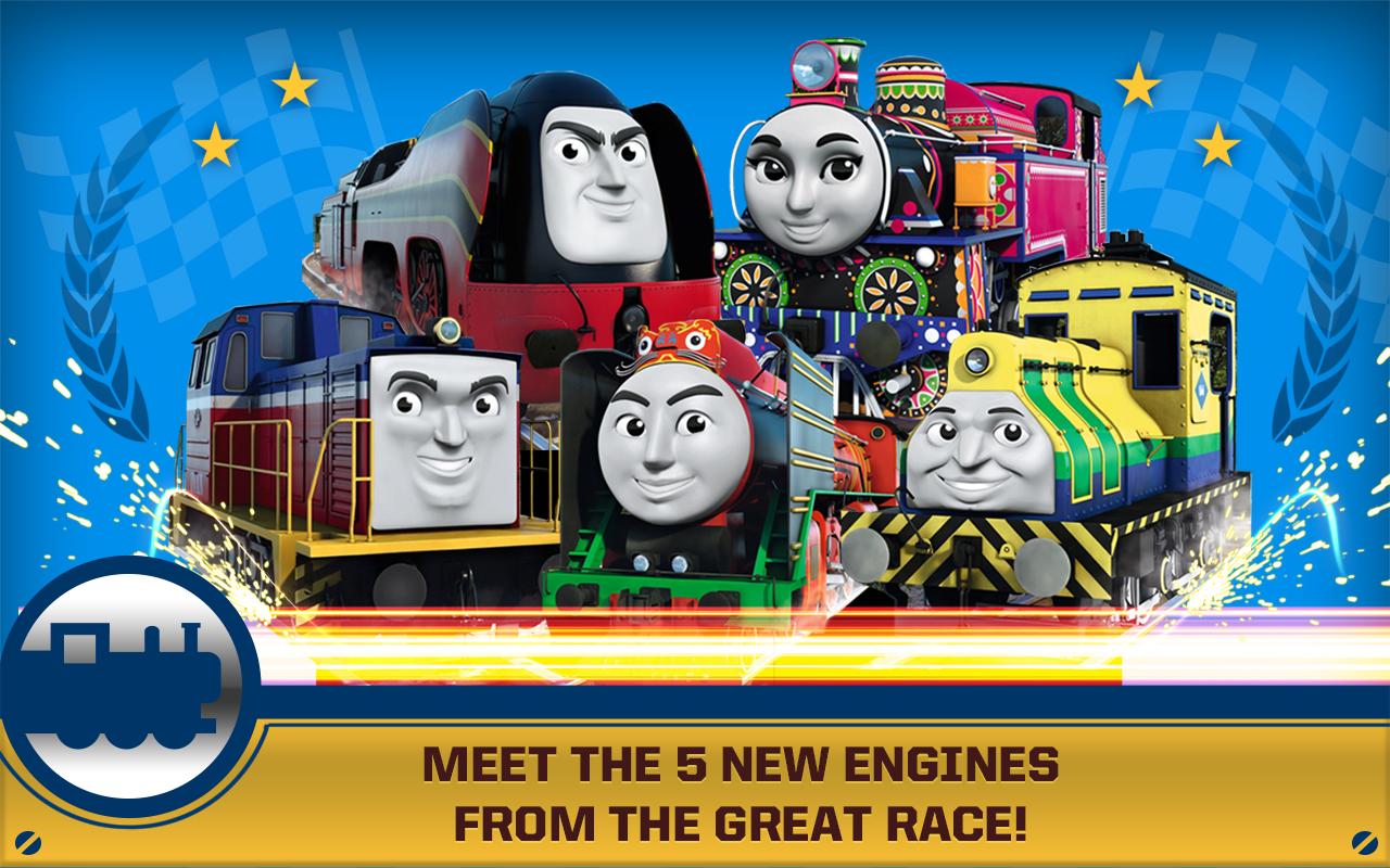 Thomas And Friends The Great Race Engines - HD Wallpaper 