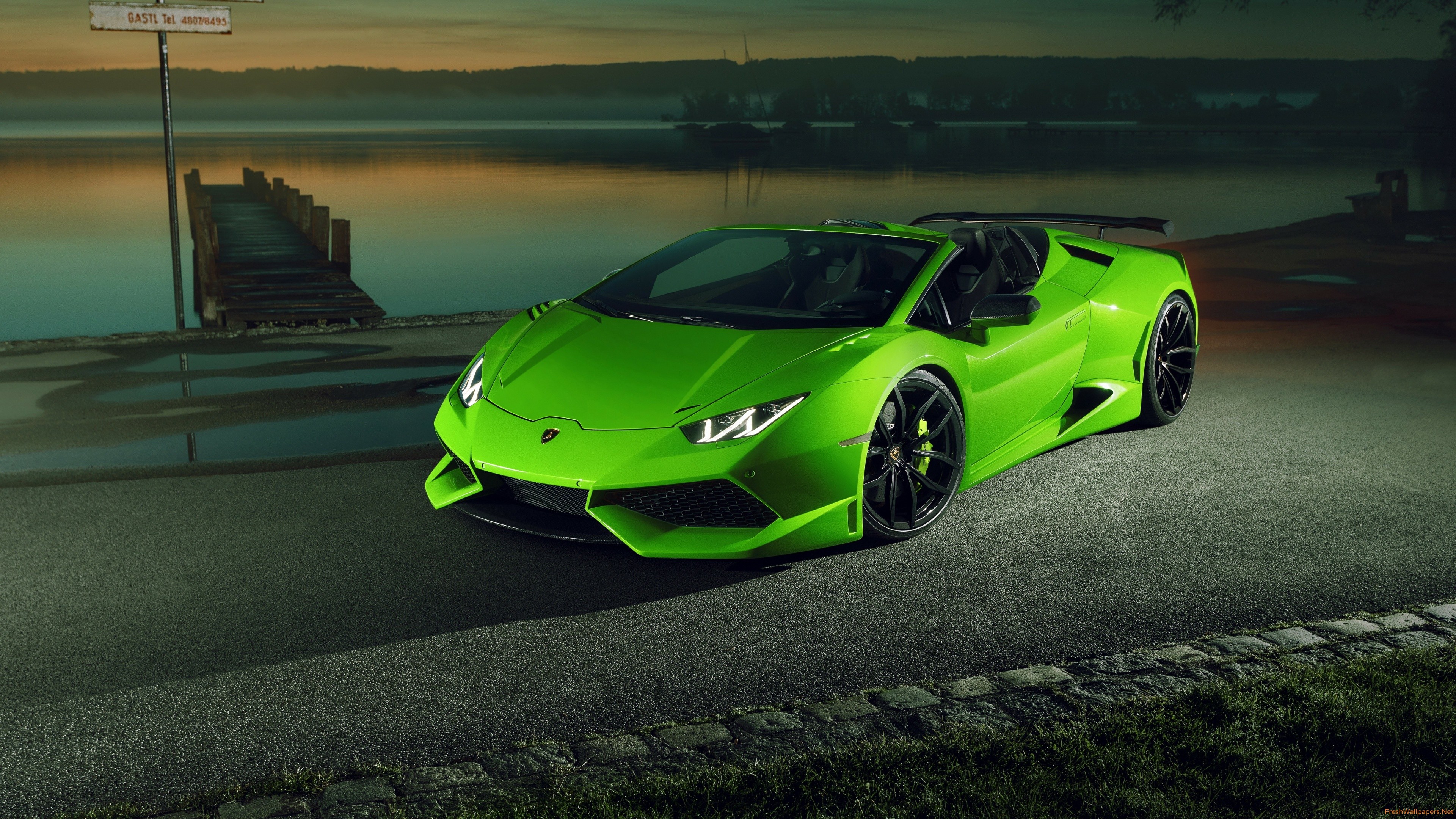 Lamborghini Huracan Performante Widebody - HD Wallpaper 