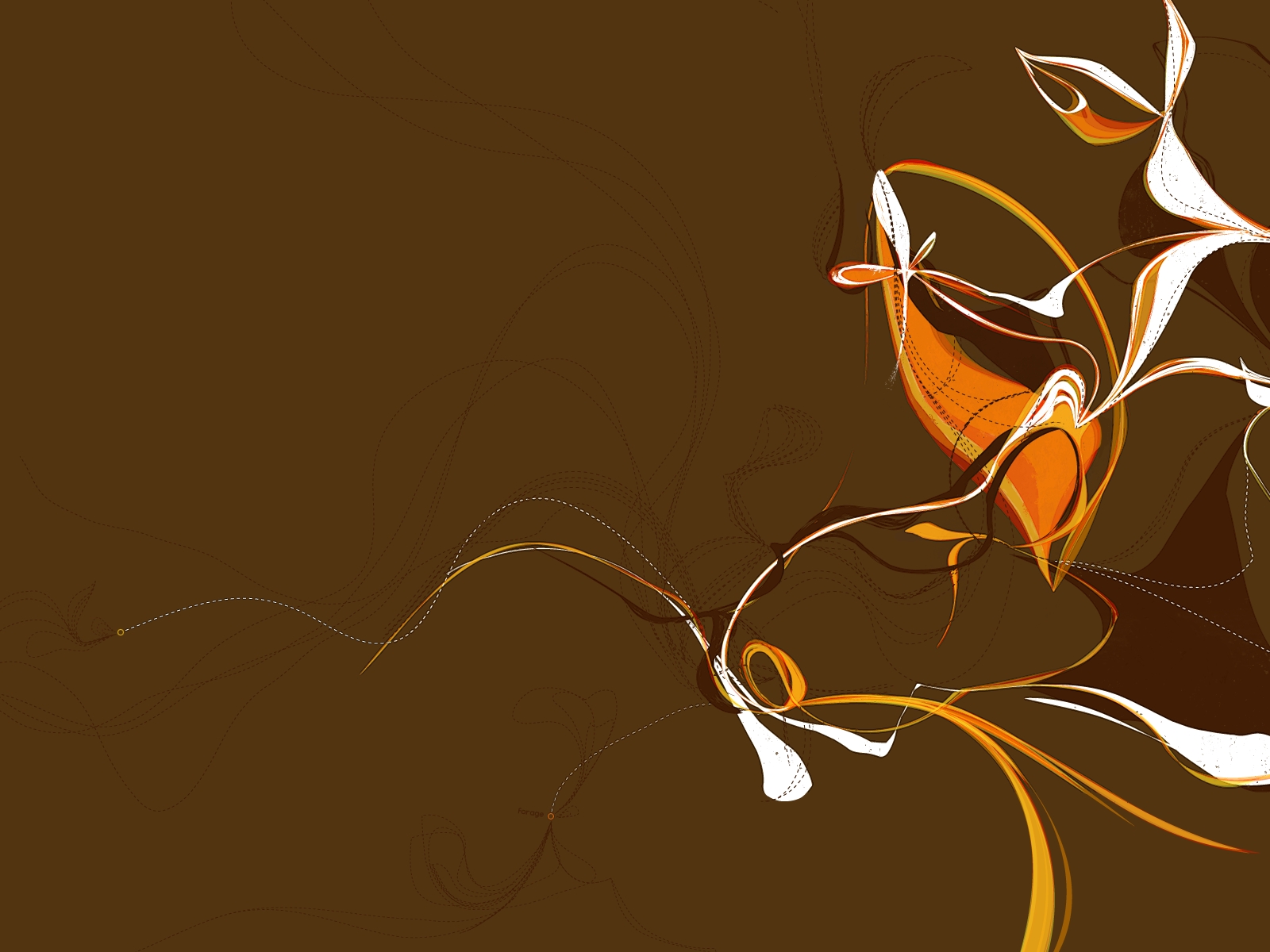 Brown Design Wallpaper - Brown Design - HD Wallpaper 