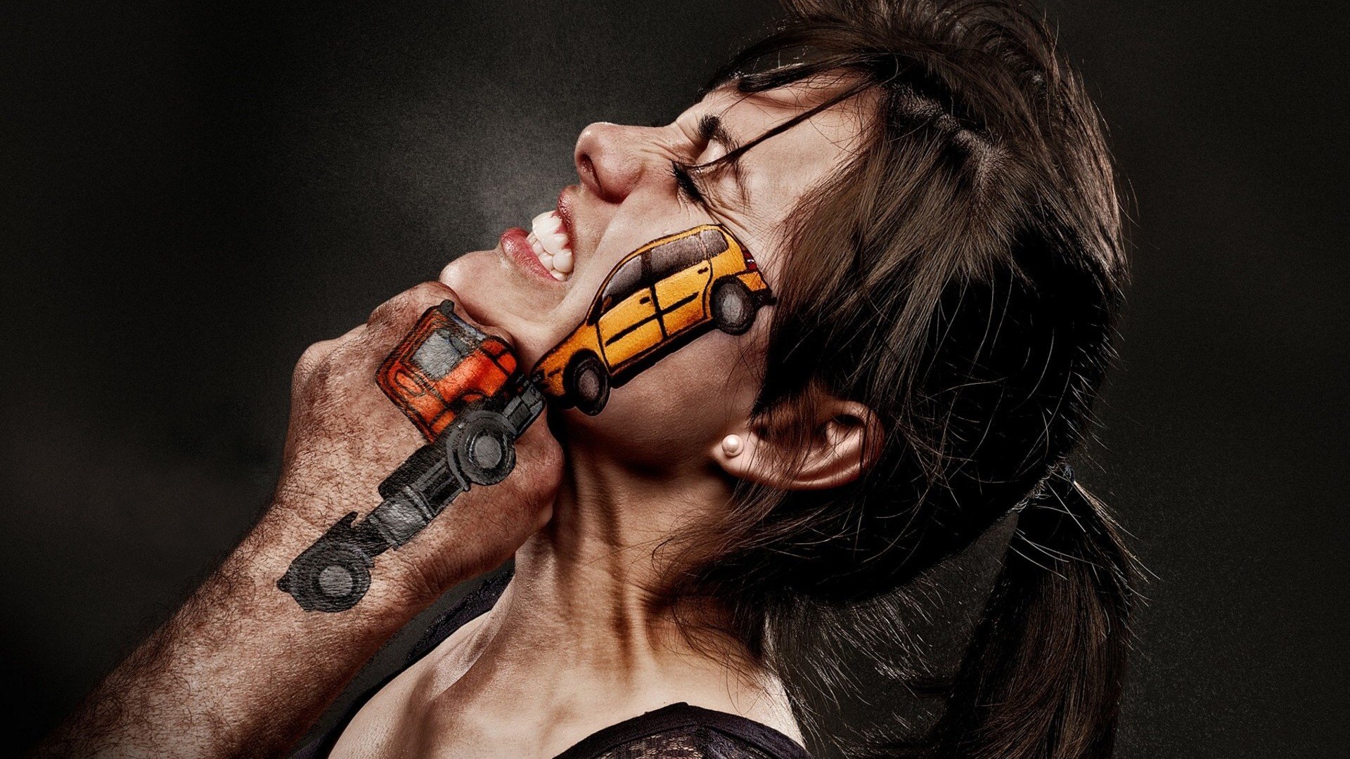 Car Crash Wallpaper - Stop The Violence Ad - HD Wallpaper 