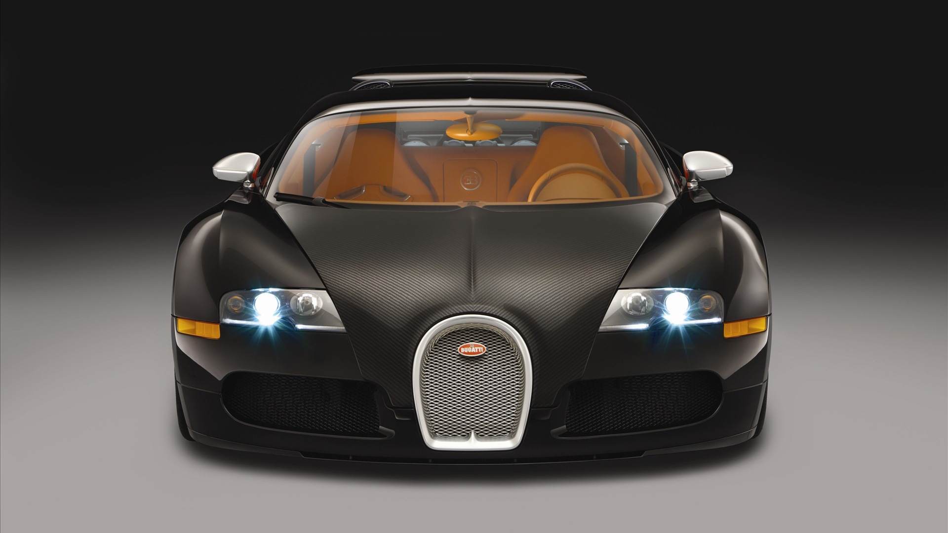 Bugatti Veyron Front View - HD Wallpaper 