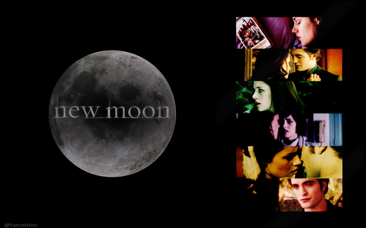 New Moon Wallpaper - Moon - HD Wallpaper 