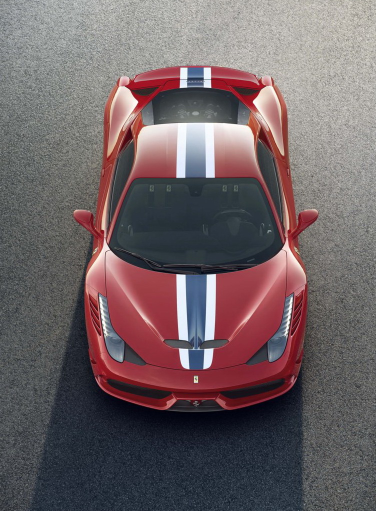 Ferrari 458 Speciale Stripe - HD Wallpaper 