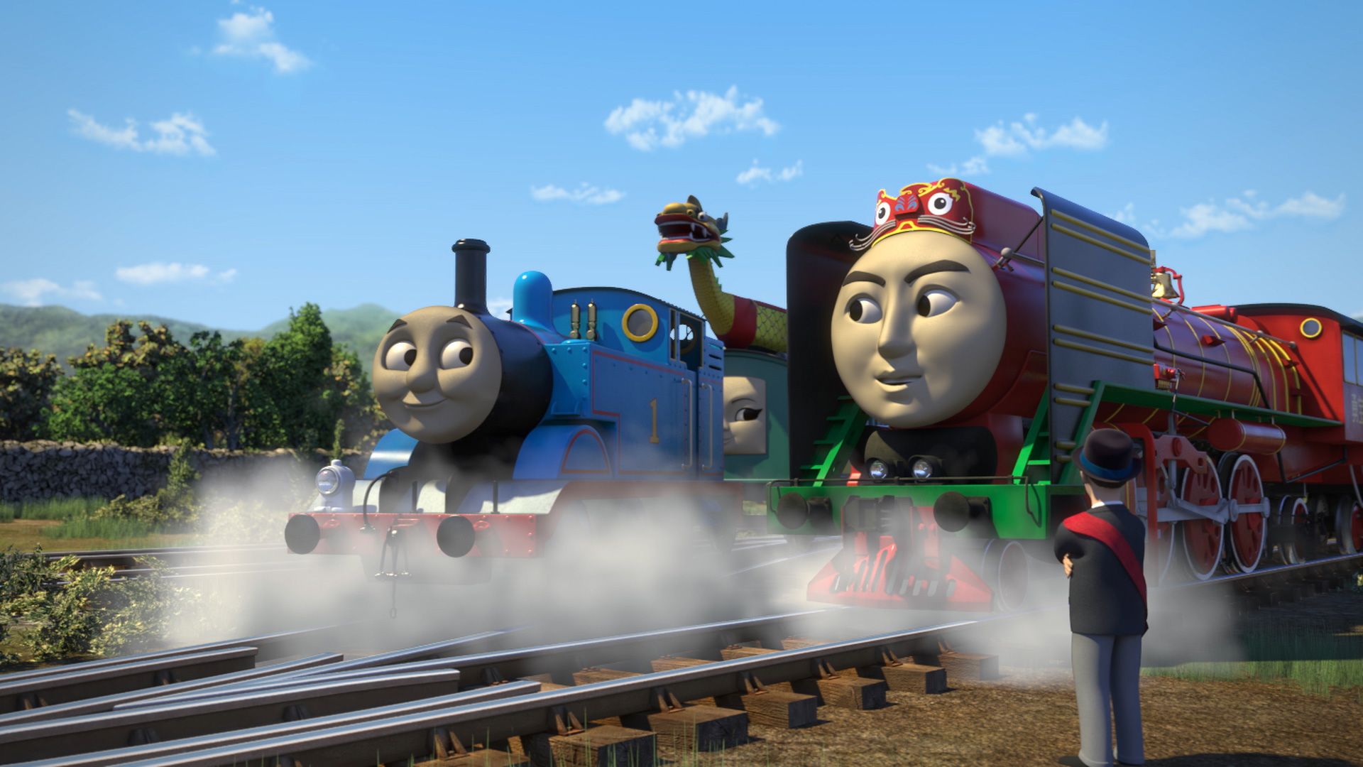 Thomas And Friends All Tracks Lead To Rome - HD Wallpaper 