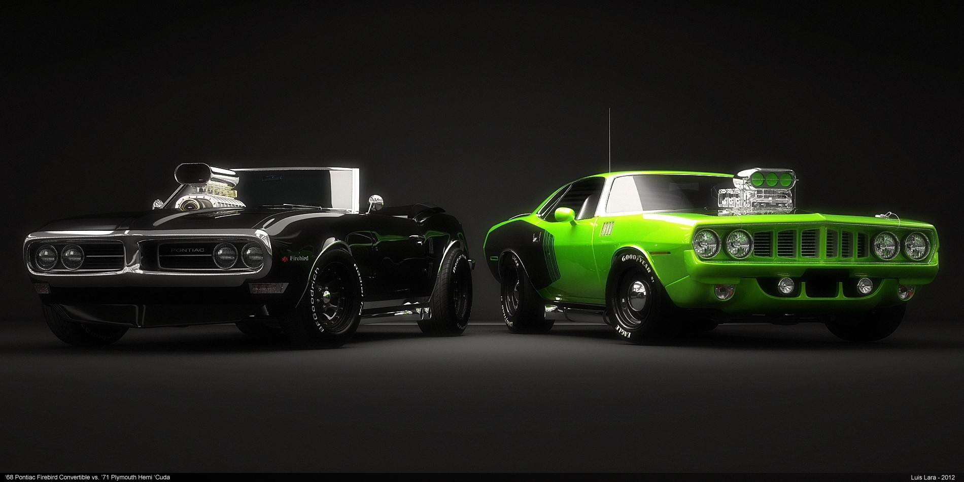 Cool Muscle Car Backgrounds - HD Wallpaper 