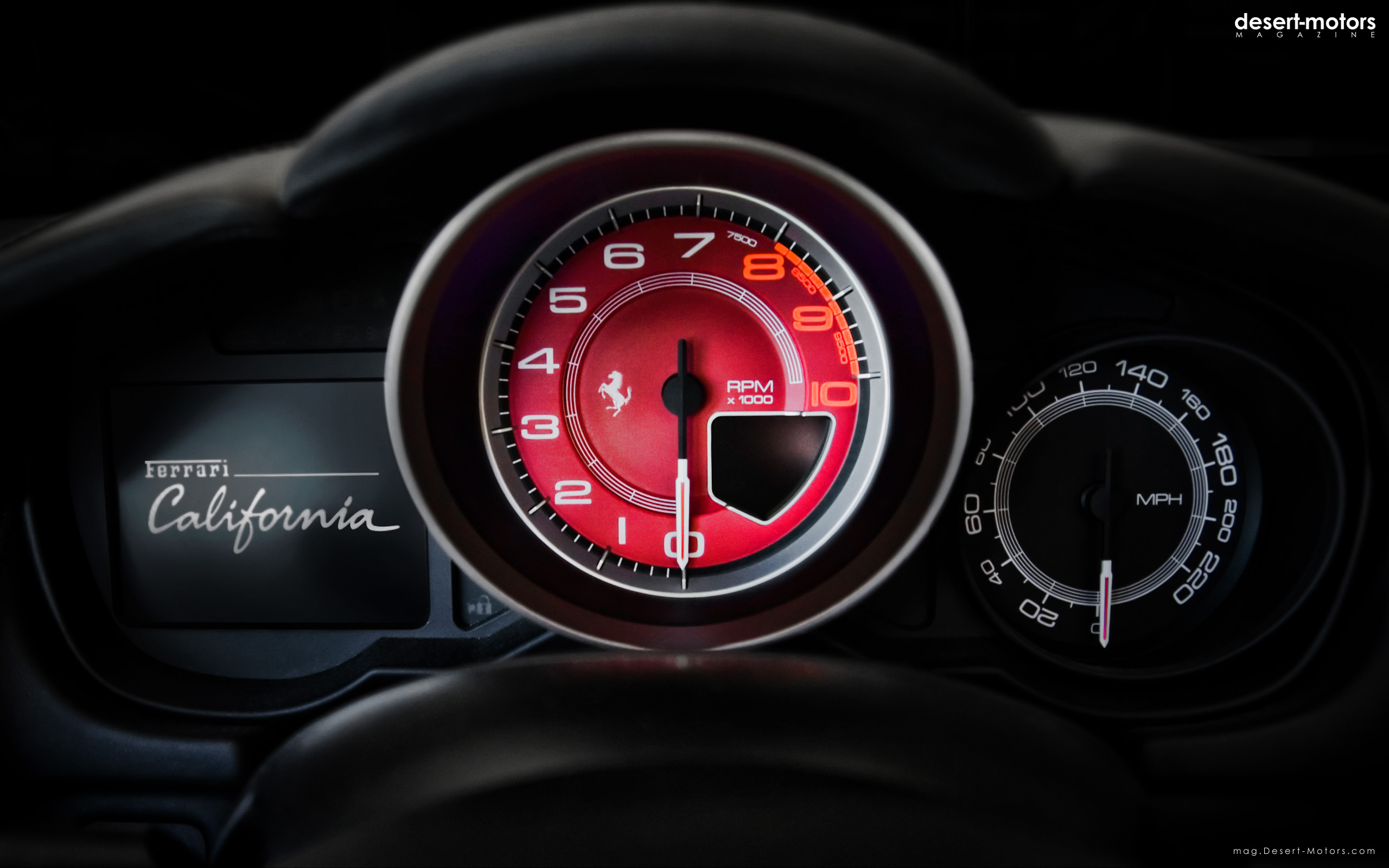 Ferrari California Interior - HD Wallpaper 