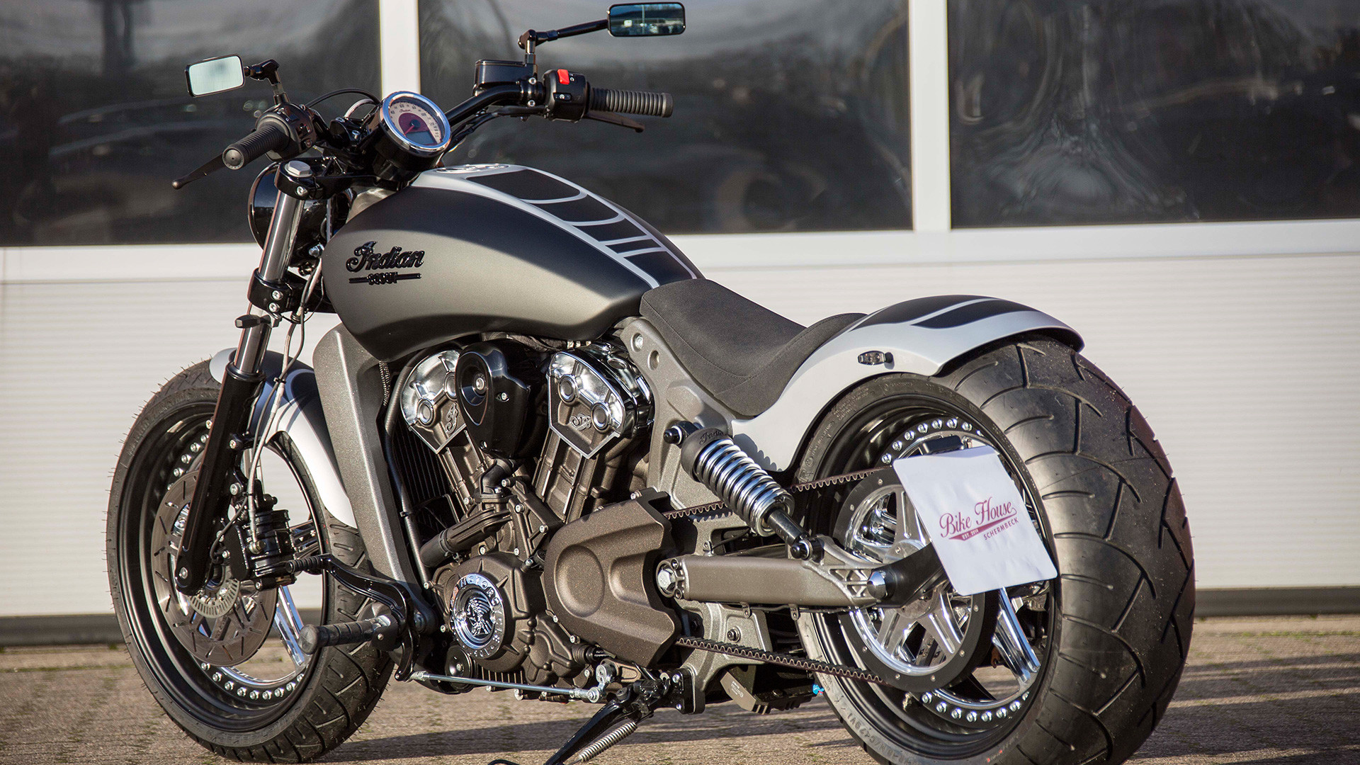 Previous Next 
 Data-src - Indian Scout 240mm Wide Tire Kit - HD Wallpaper 