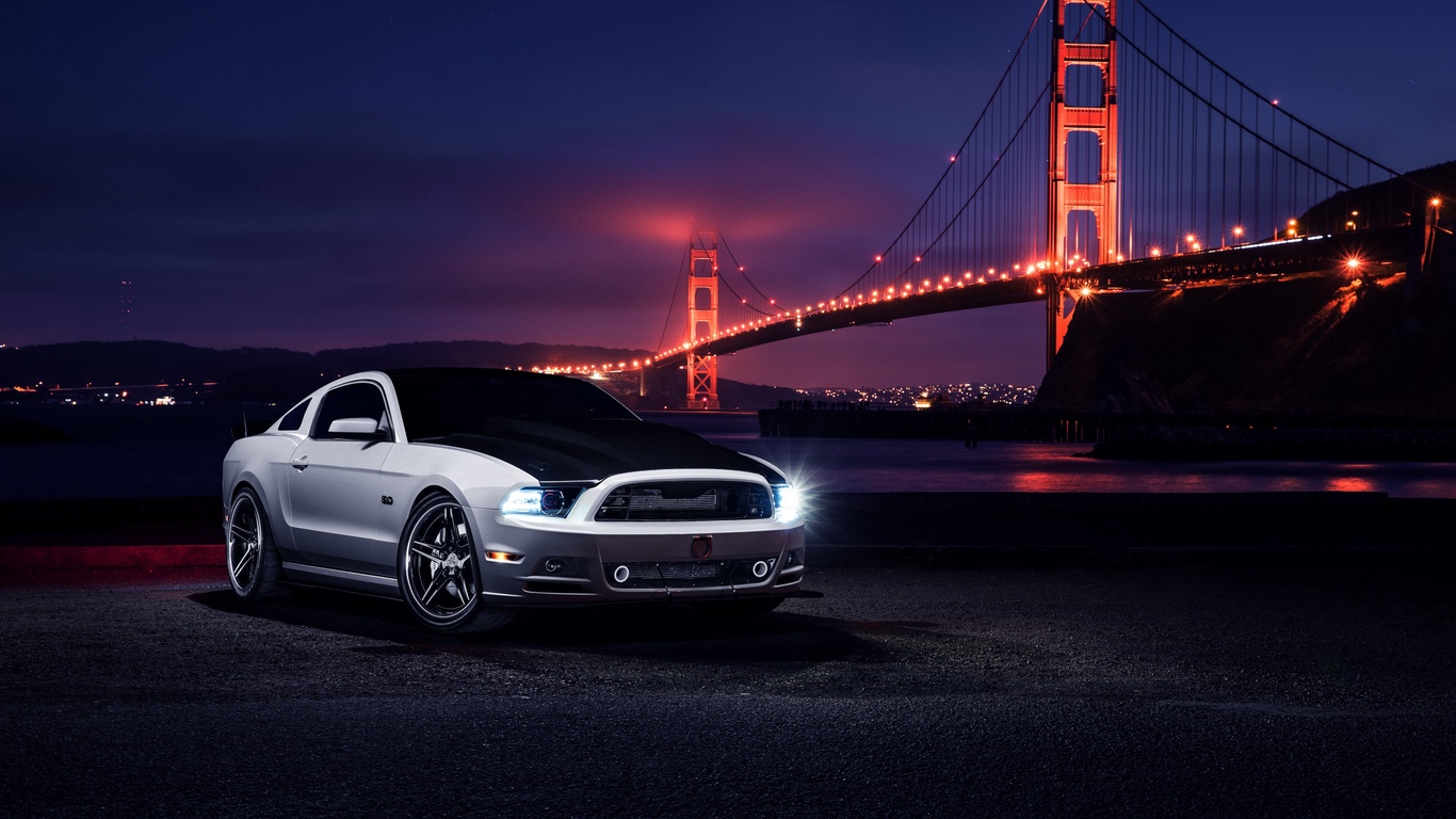 Wallpaper Ford, Mustang, Aristo, Night, Cars - Car Wallpaper By Night - 1366x768 Wallpaper Wallpaper Ford, Mustang, Aristo, Night, Cars - Car Wallpaper By Night - 1366x768 Wallpaper