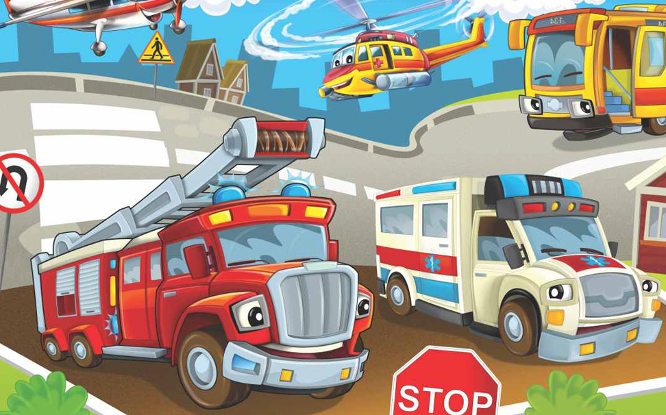 Vehicles In City, Urban Chaos - Wielka Ksiega Pojazdow - HD Wallpaper 