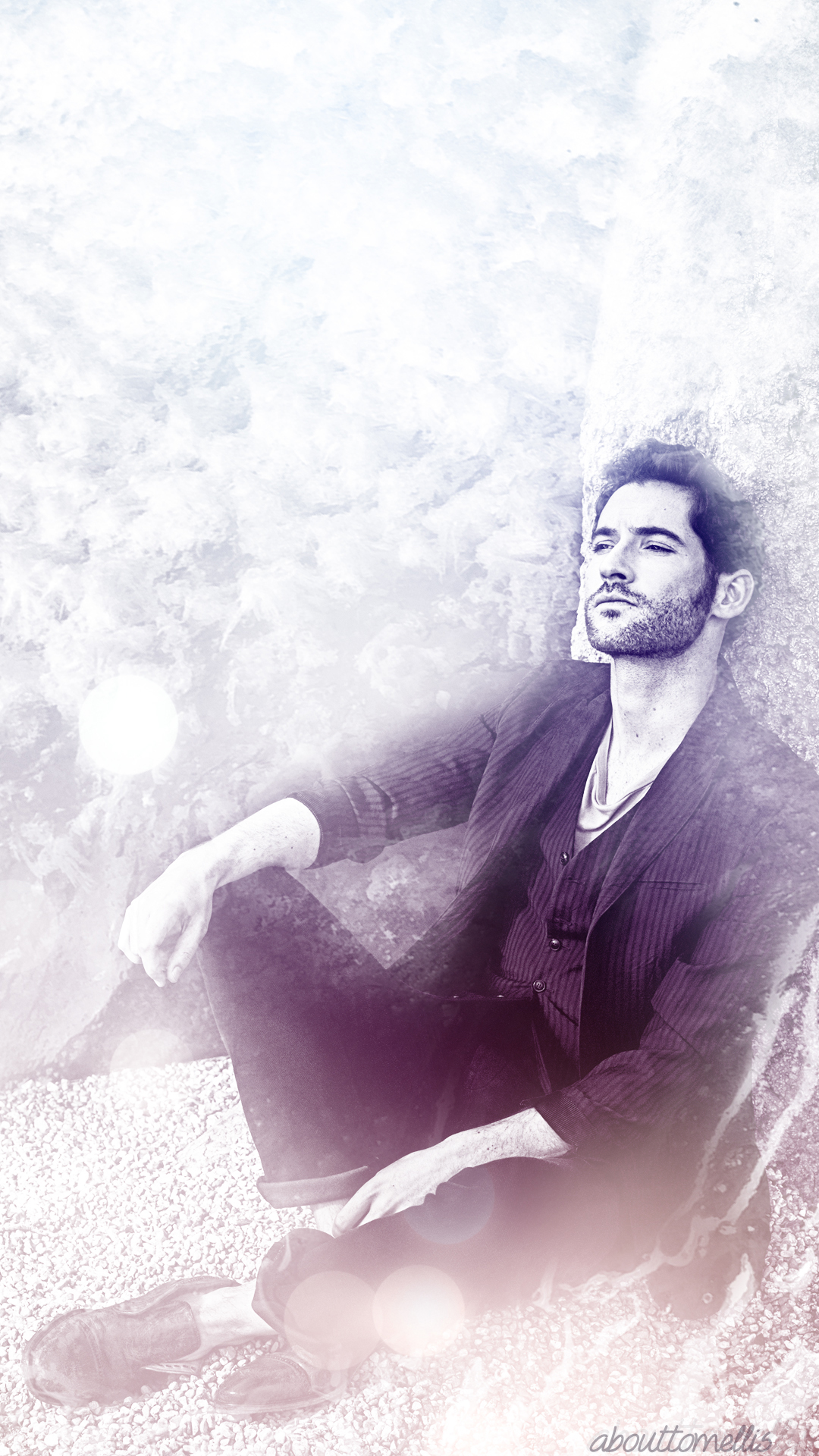 About Tom Ellis Phonewall - Iphone Tom Ellis Lucifer Morningstar - HD Wallpaper 