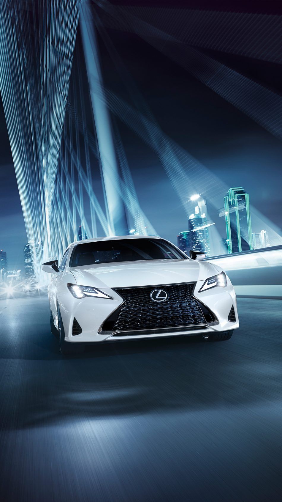 2019 Lexus Rc Triple Beam Headlights - HD Wallpaper 