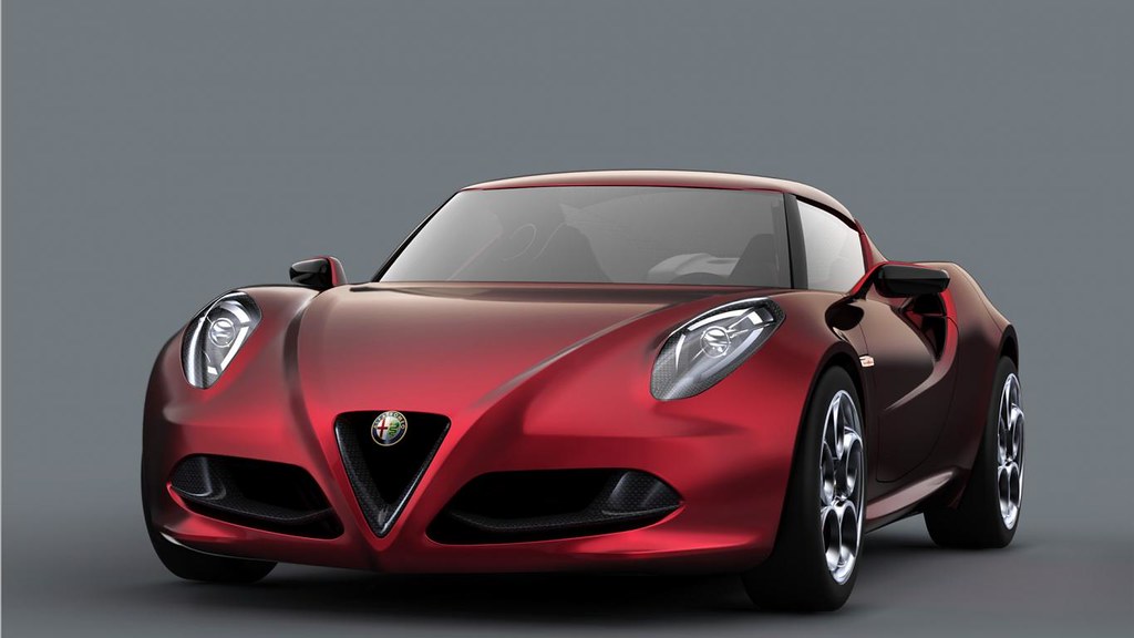 Alfa Romeo 4c Concept - HD Wallpaper 