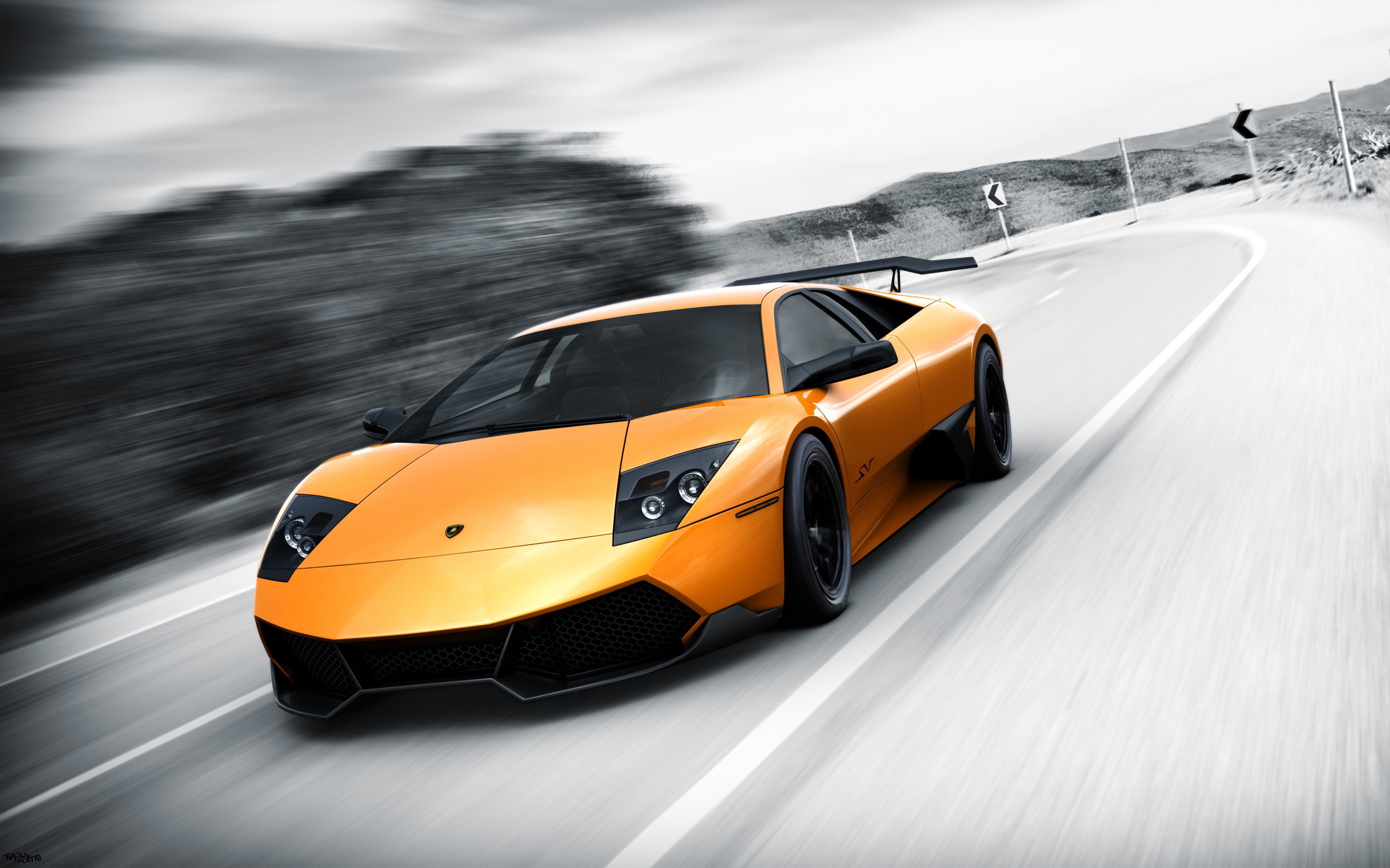Lamborghini Murcielago Sv Wallpaper Hd - HD Wallpaper 