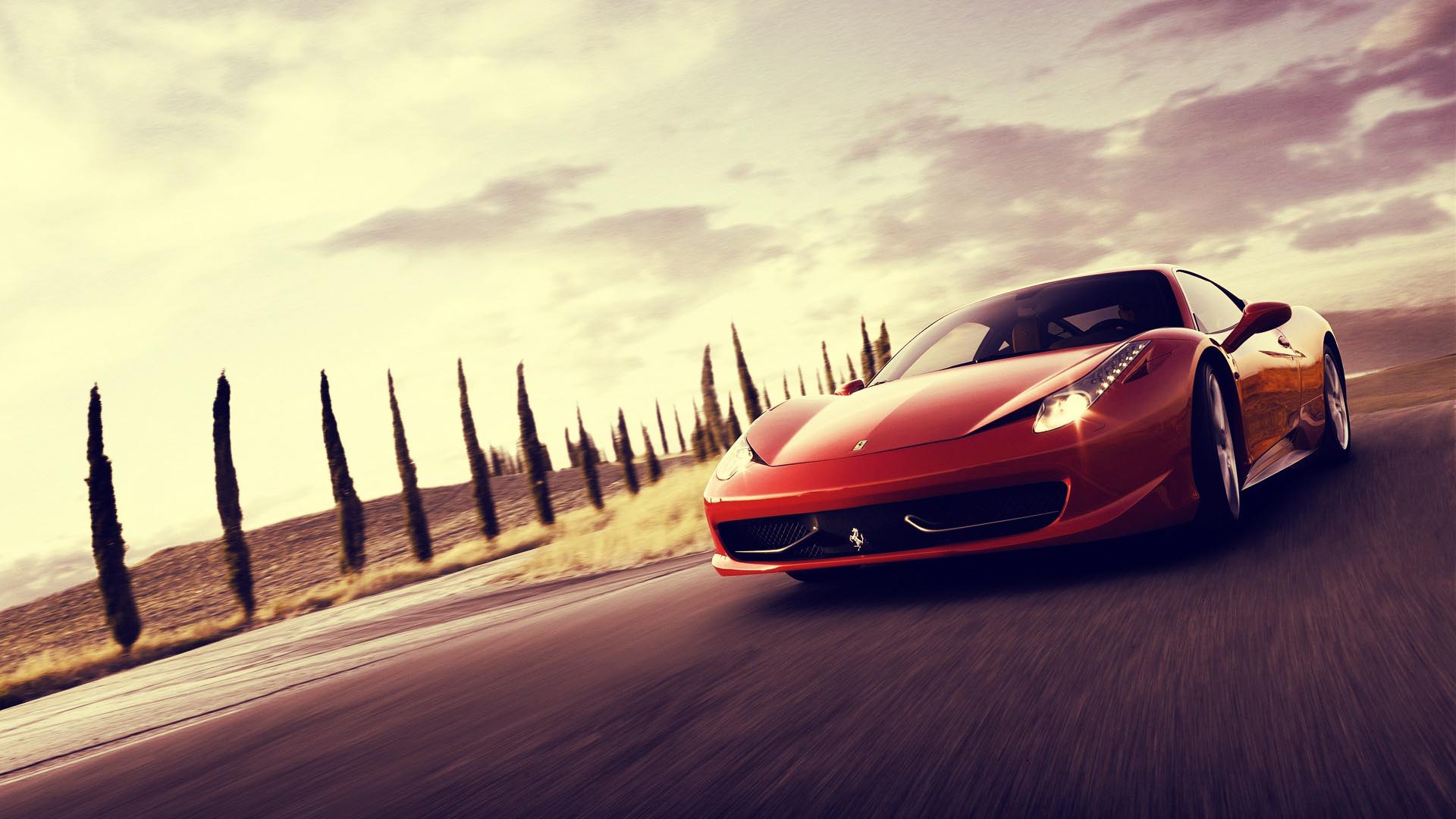 Full Hd Car Wallpapers 1080p - High Resolution Ferrari 458 - HD Wallpaper 