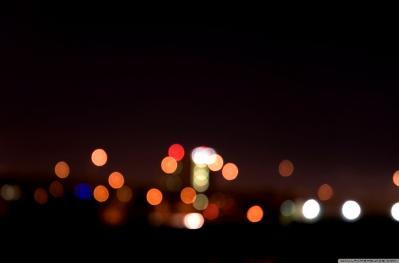 City Night Lights Bokeh ❤ 4k Hd Desktop Wallpaper For - Night Wallpaper For Desktop - HD Wallpaper 