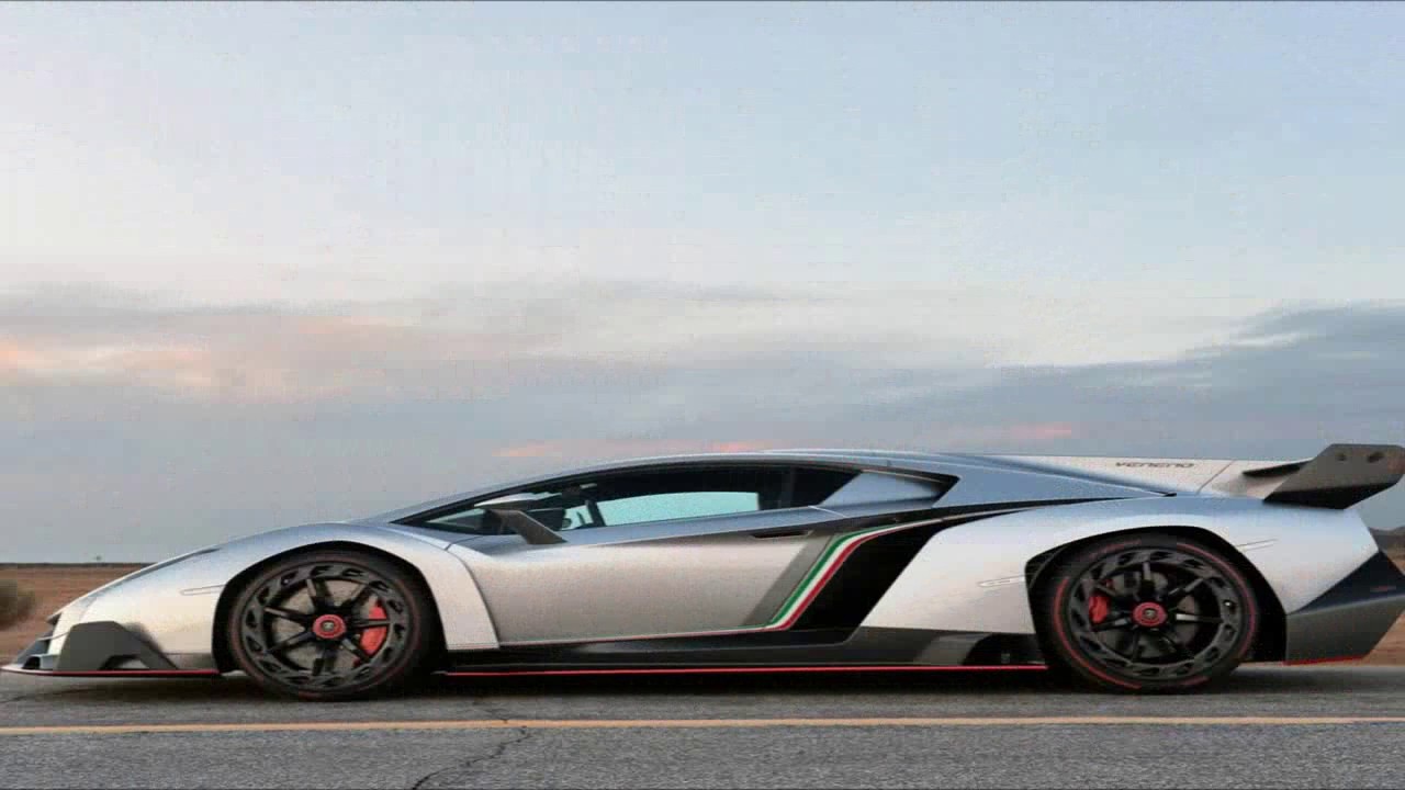 Lamborghini Veneno Roadster Side View - HD Wallpaper 