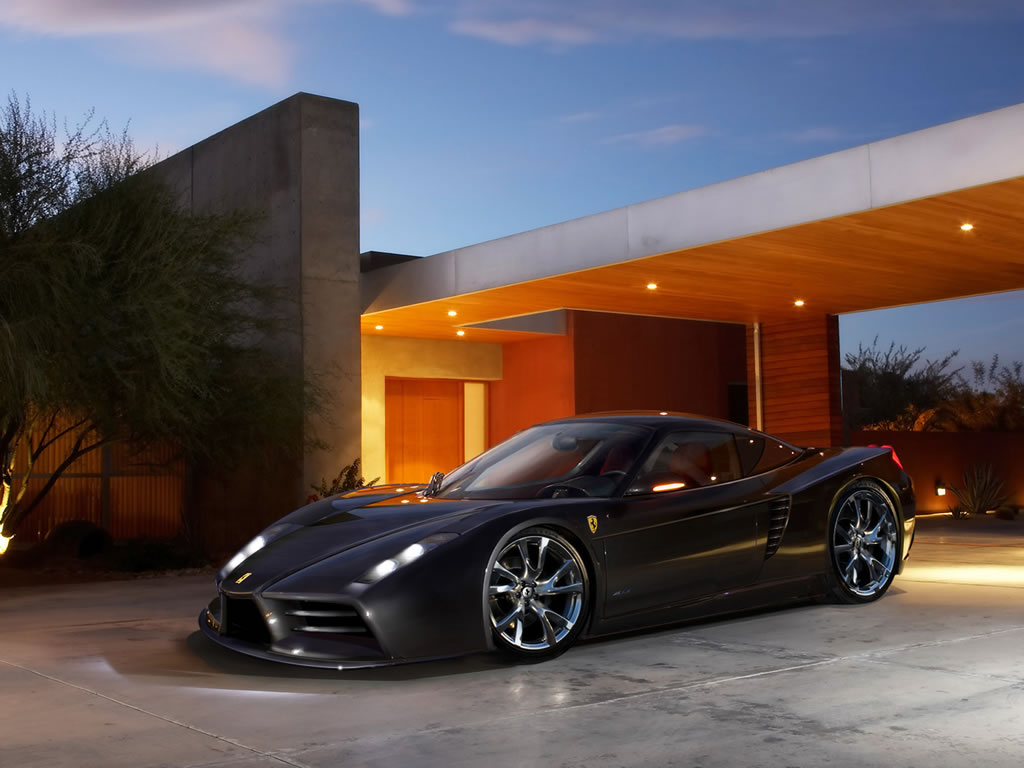 Car, Wealth, Lamborghini Wallpapers Hd / Desktop And - Black Ferrari Wallpaper Iphone - HD Wallpaper 