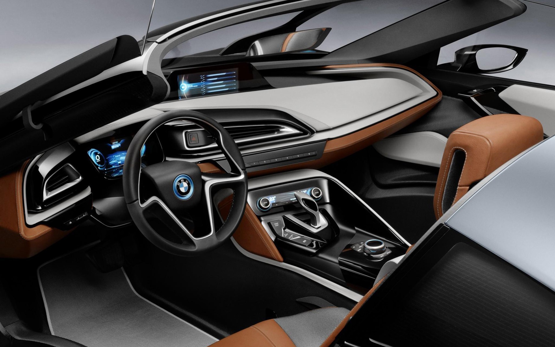 Wallpaper - Bmw I8 2018 Interior - HD Wallpaper 