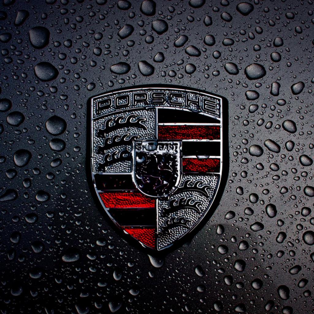 Porsche Logo Cars Wallpaper Hd Desktop - Porsche Logo - HD Wallpaper 