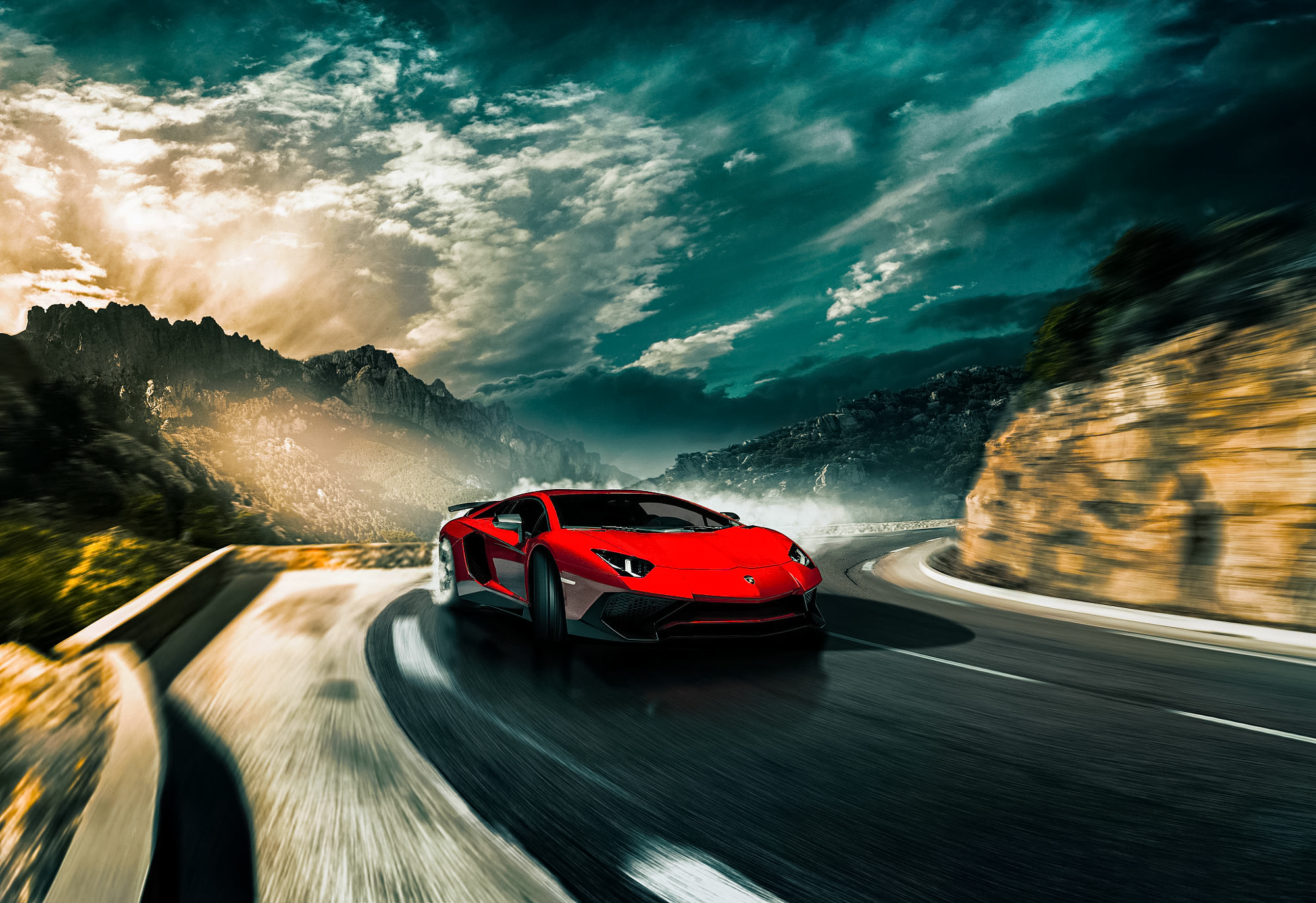 Lamborghini Aventador Hd - HD Wallpaper 