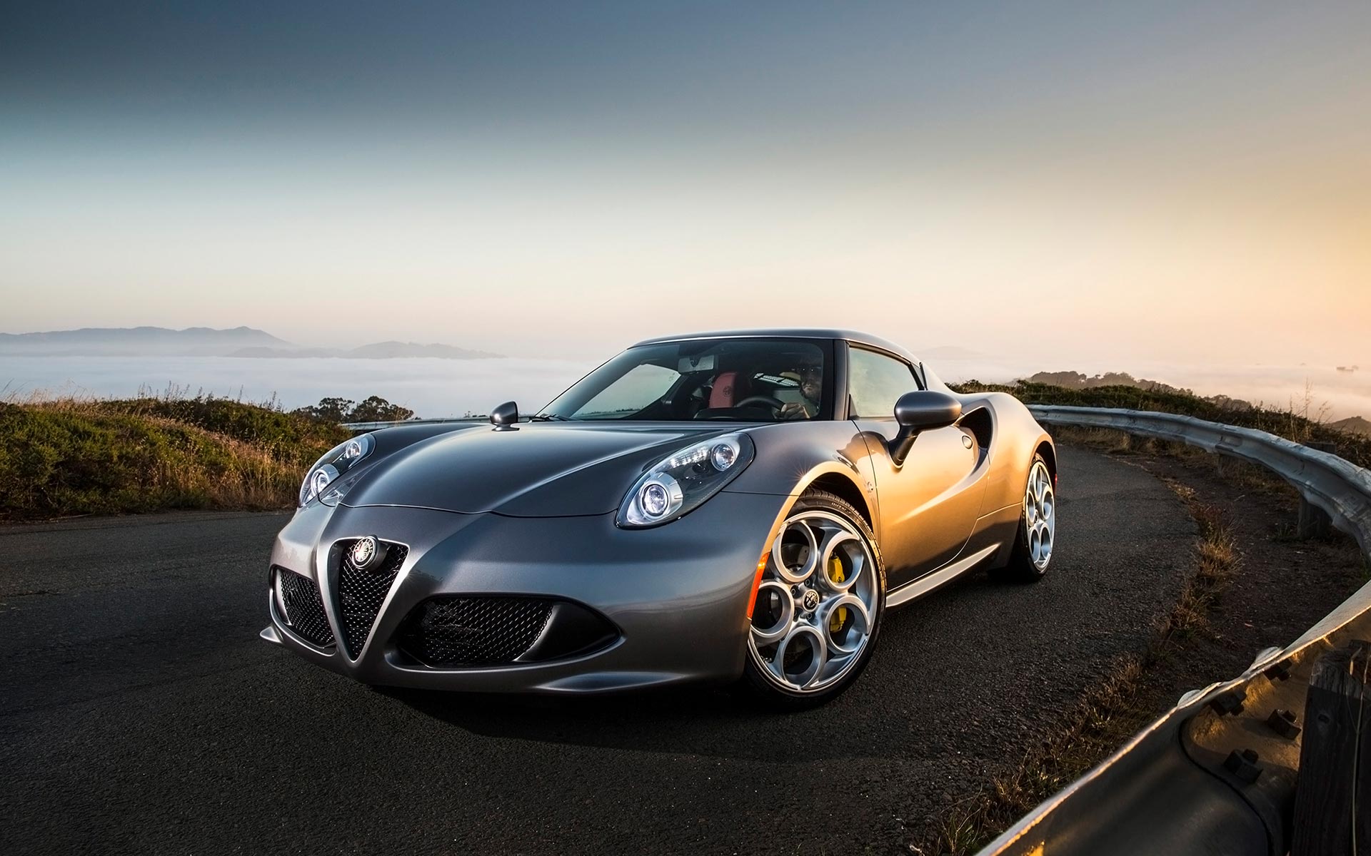 Sports Cars New Tab Theme Hd Wallpapers - Alfa Romeo 4c Silver - HD Wallpaper 
