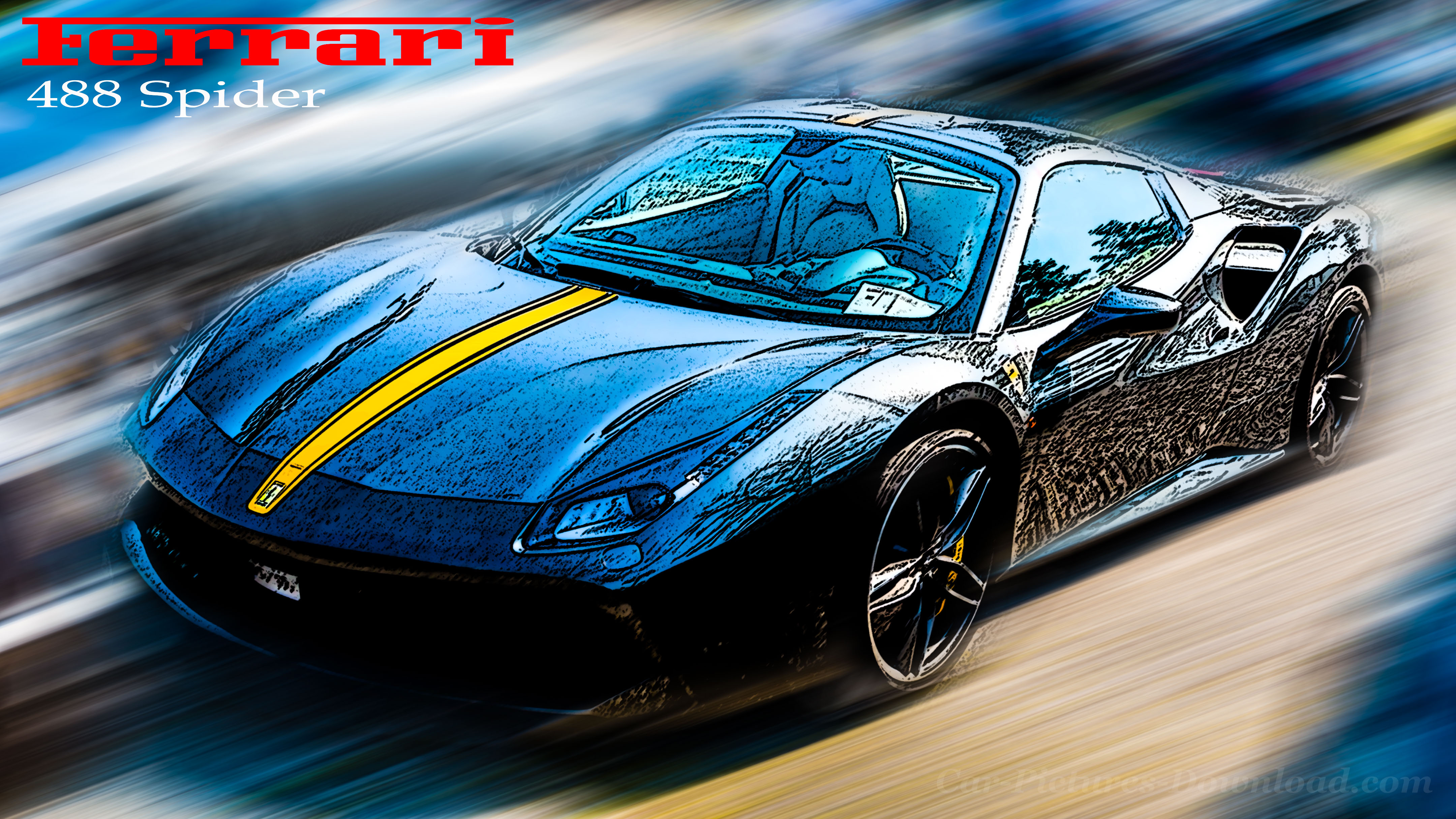 Ferrari Best Car - HD Wallpaper 